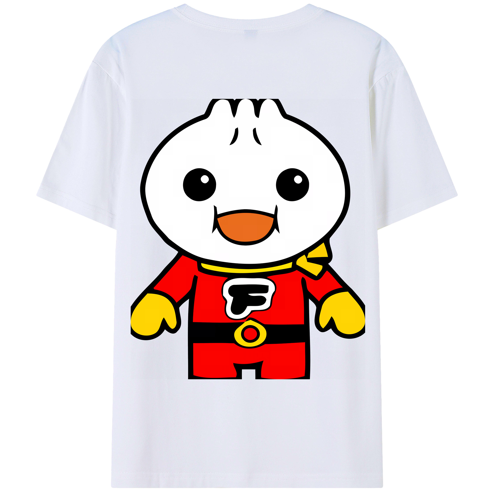 （画像用） アンパンマン Anpanman 綿100％ メンズ半袖Tシャツ（バックプリント） 通気性