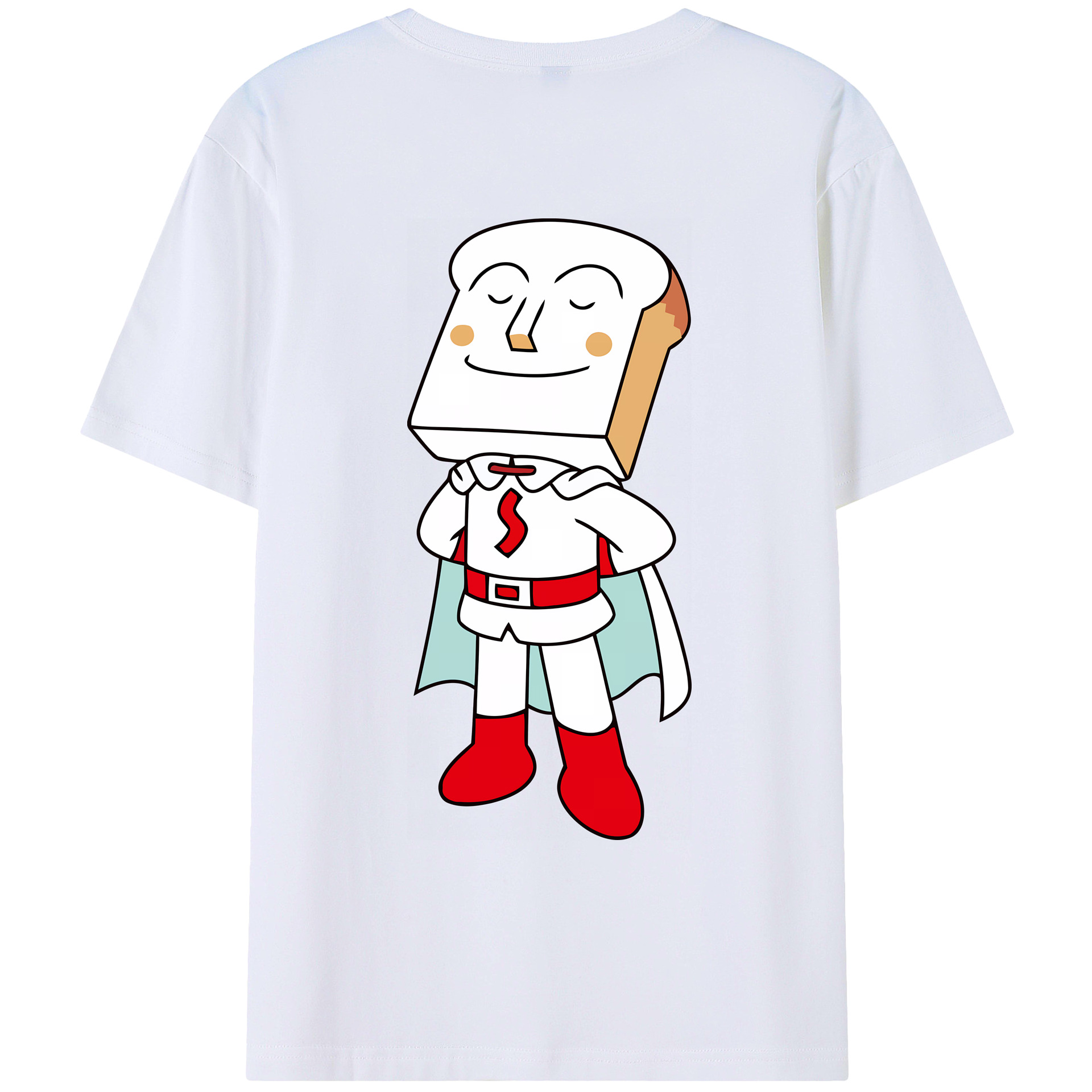 （画像用） アンパンマン Anpanman 綿100％ メンズ半袖Tシャツ（バックプリント） 通気性