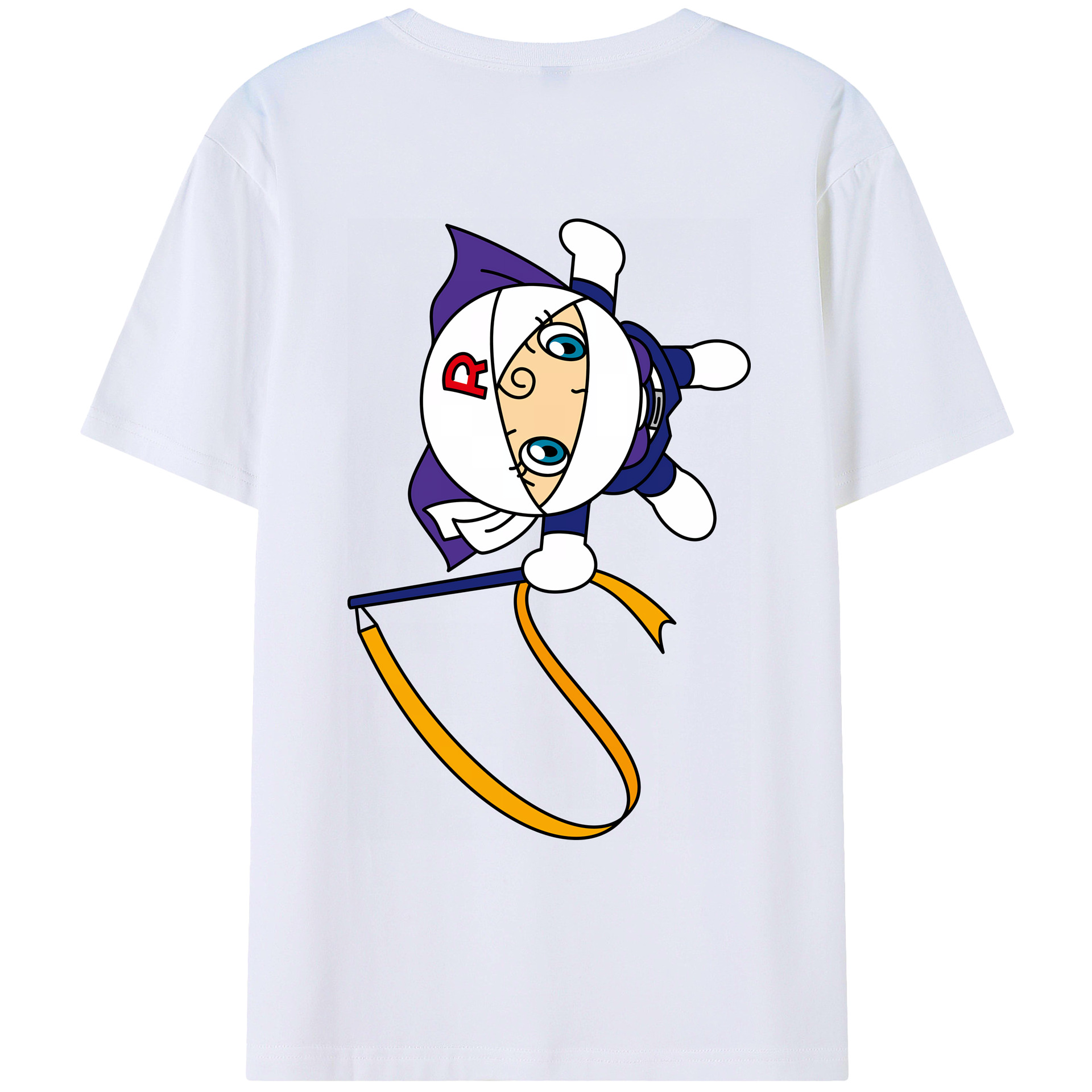 （画像用） アンパンマン Anpanman 綿100％ メンズ半袖Tシャツ（バックプリント） 通気性