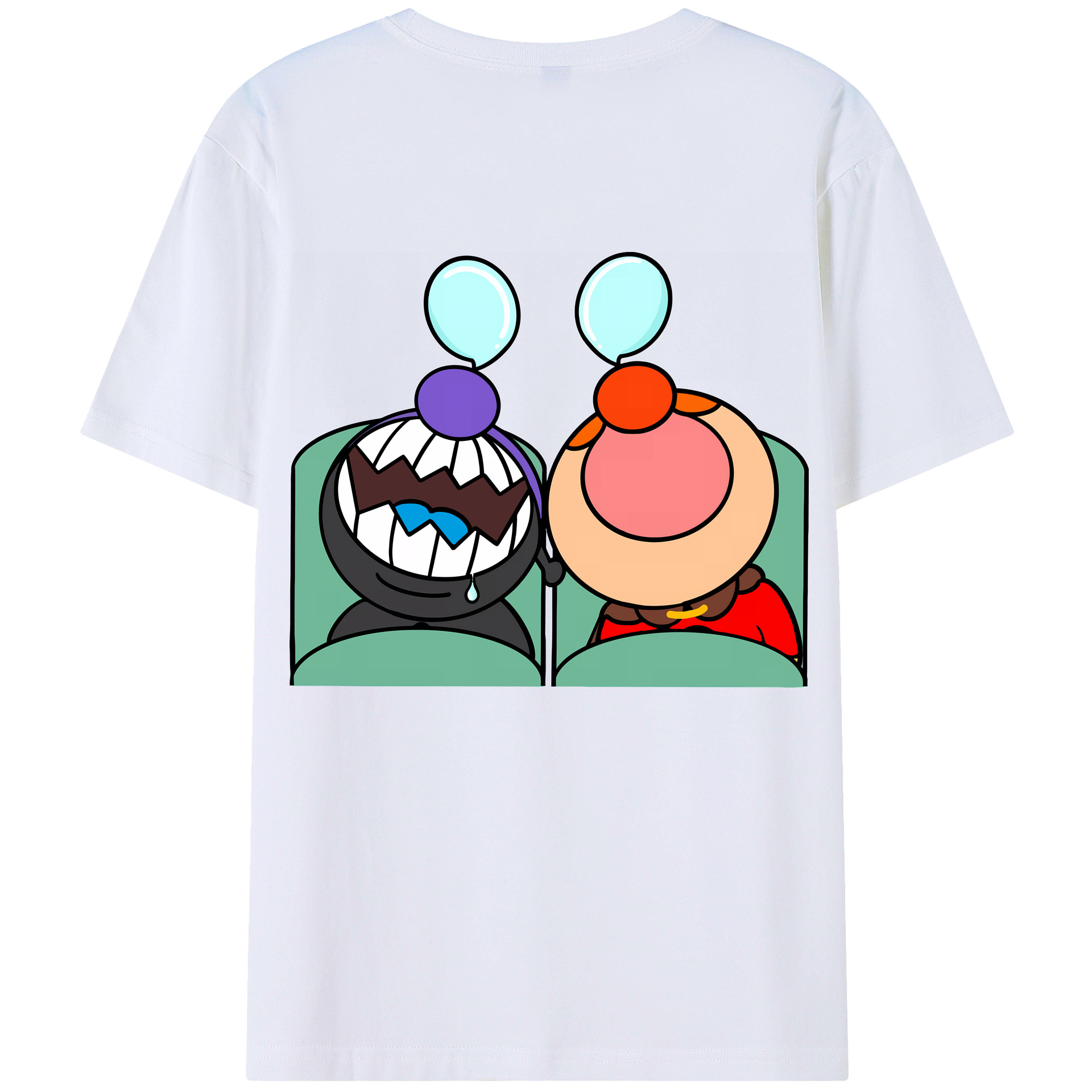 （画像用） アンパンマン Anpanman 綿100％ メンズ半袖Tシャツ（バックプリント） 通気性