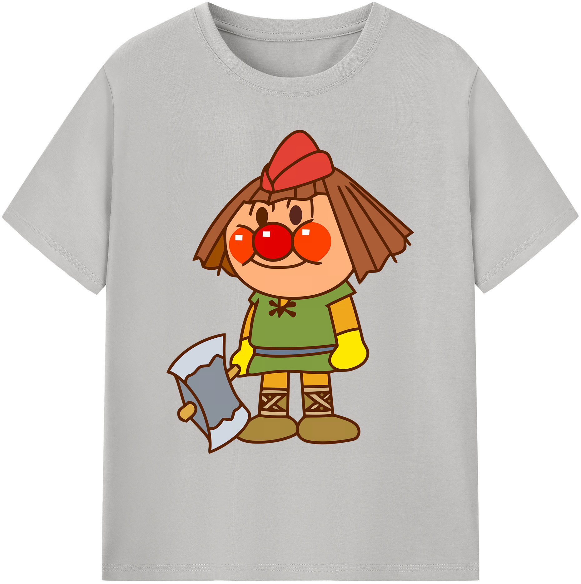 （画像用） アンパンマン Anpanman 綿100％ メンズ半袖Tシャツ｜肌触りやわらか＆通気性