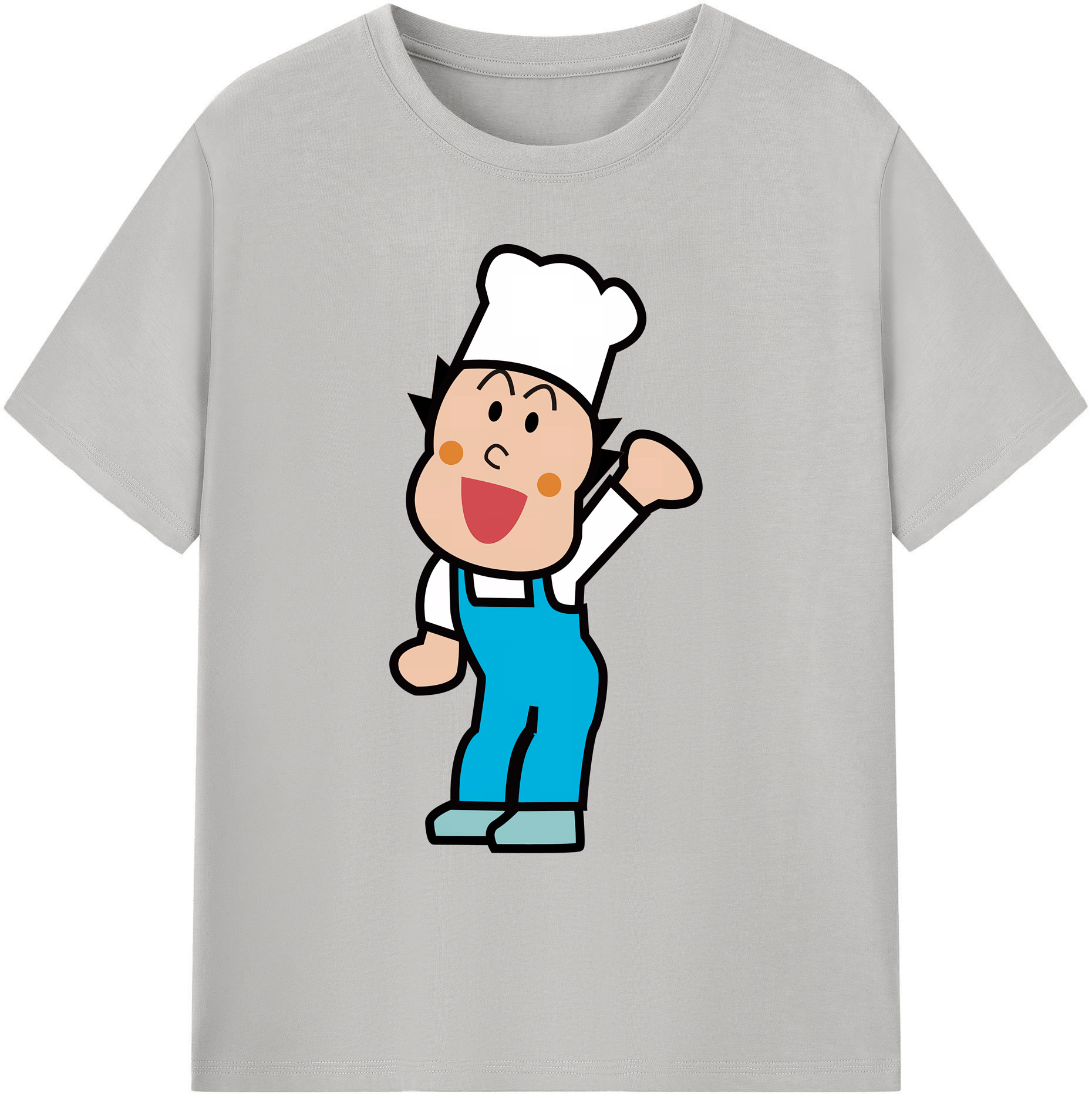 （画像用） アンパンマン Anpanman 綿100％ メンズ半袖Tシャツ｜肌触りやわらか＆通気性