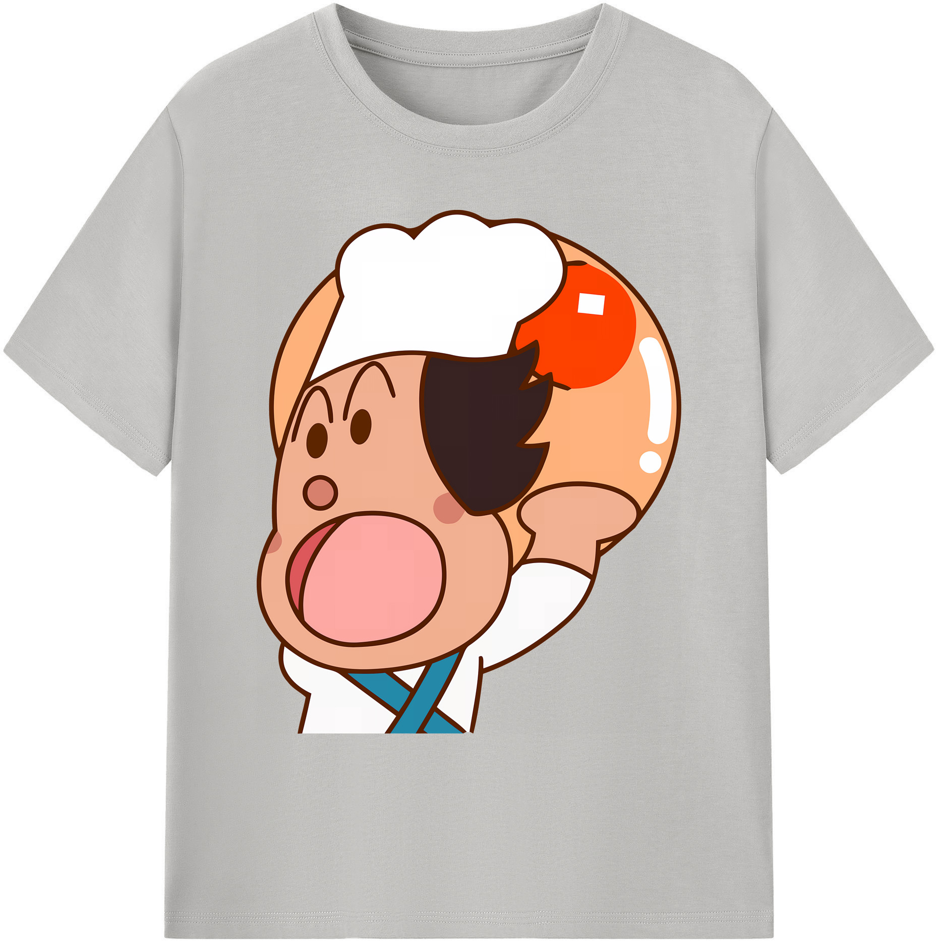 （画像用） アンパンマン Anpanman 綿100％ メンズ半袖Tシャツ｜肌触りやわらか＆通気性