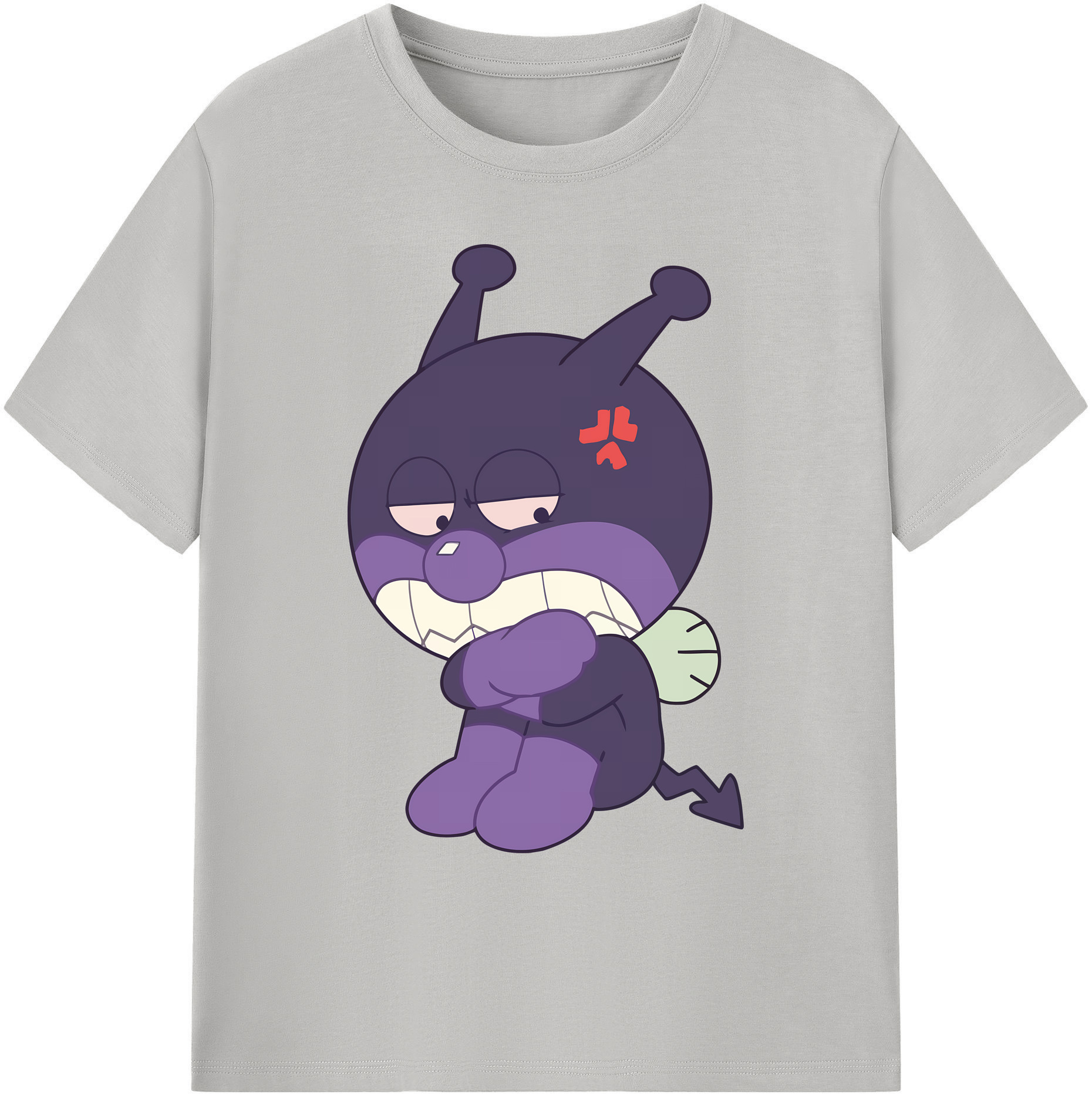（画像用） アンパンマン Anpanman 綿100％ メンズ半袖Tシャツ｜肌触りやわらか＆通気性