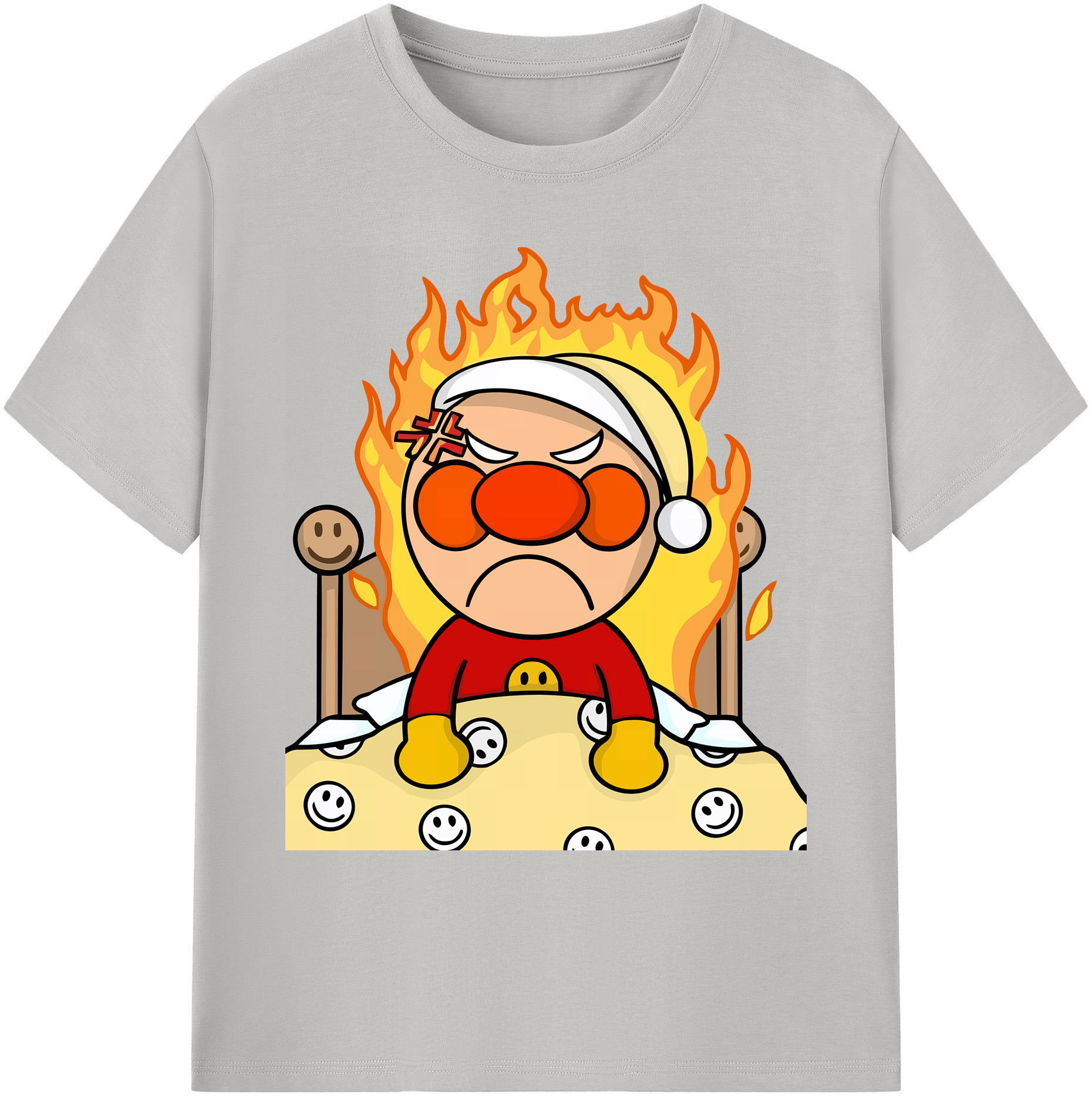 （画像用） アンパンマン Anpanman 綿100％ メンズ半袖Tシャツ｜肌触りやわらか＆通気性