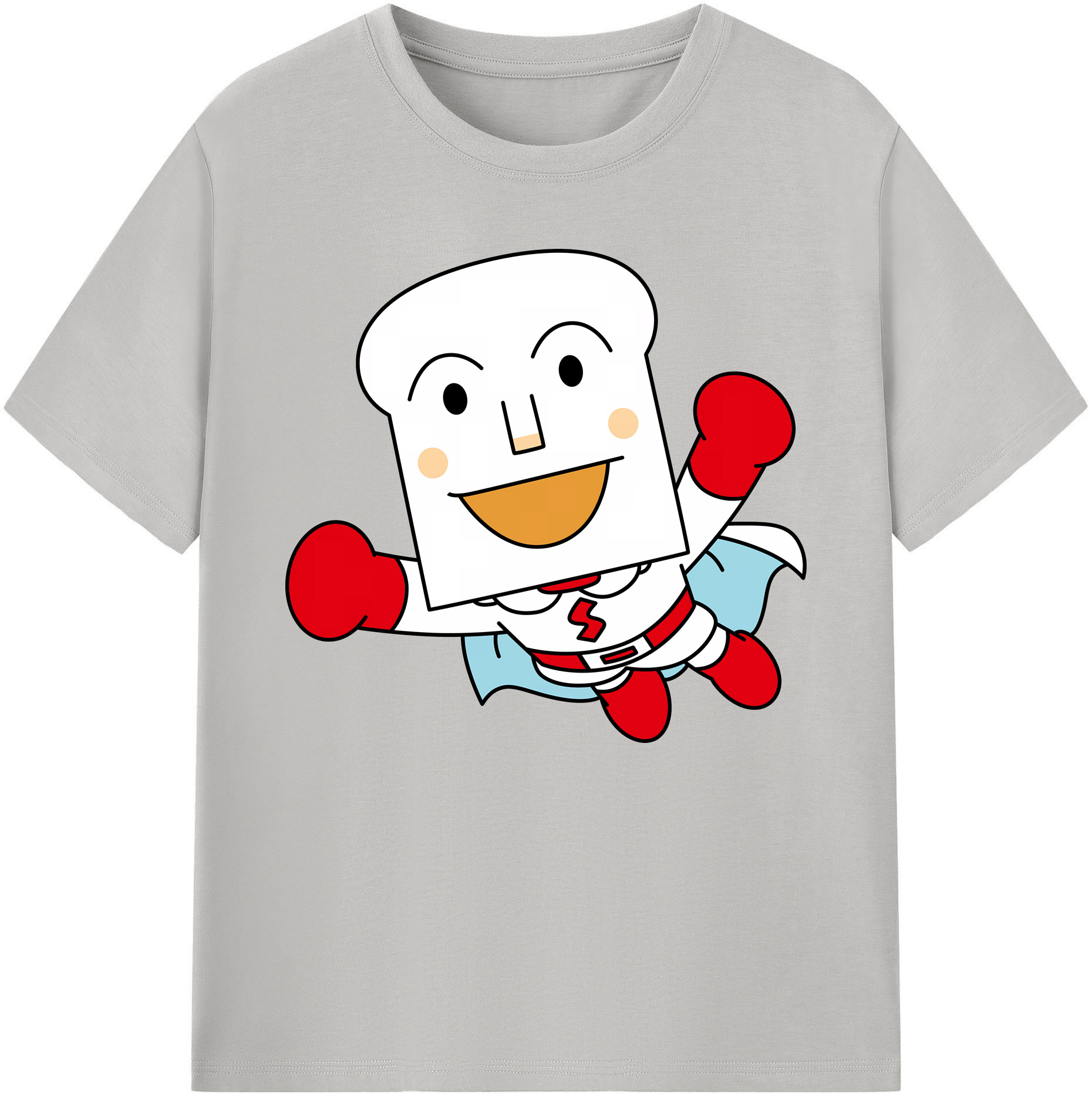 （画像用） アンパンマン Anpanman 綿100％ メンズ半袖Tシャツ｜肌触りやわらか＆通気性