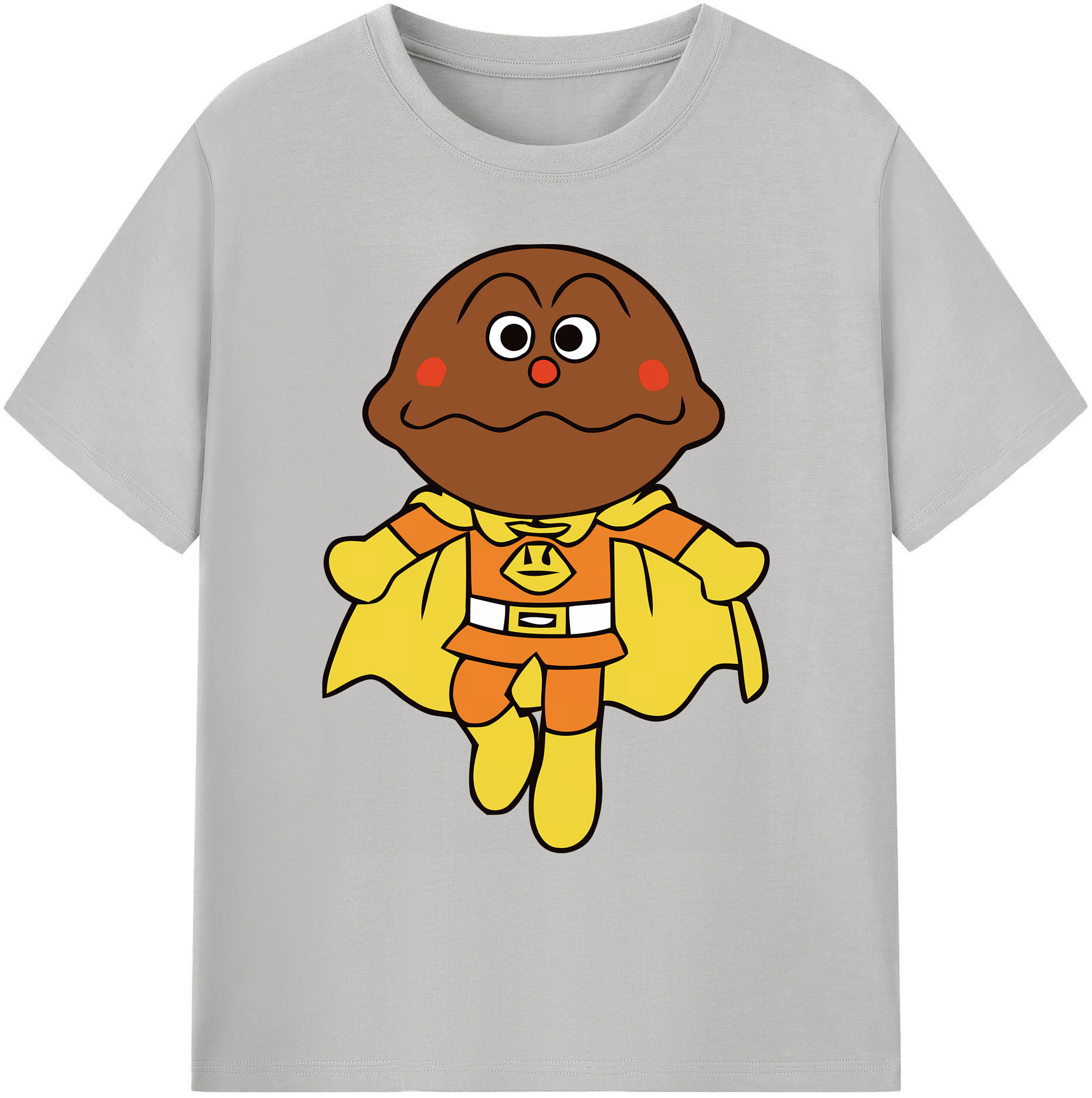 （画像用） アンパンマン Anpanman 綿100％ メンズ半袖Tシャツ｜肌触りやわらか＆通気性