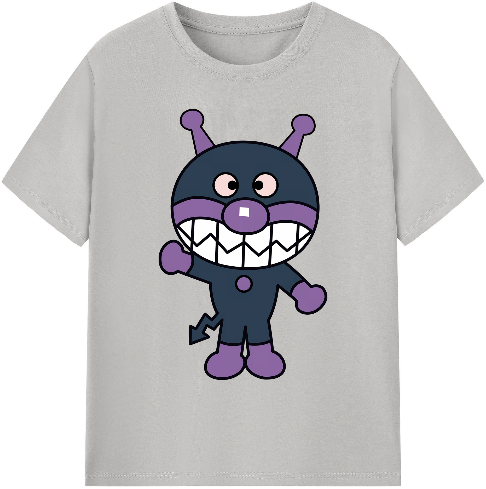 （画像用） アンパンマン Anpanman 綿100％ メンズ半袖Tシャツ｜肌触りやわらか＆通気性