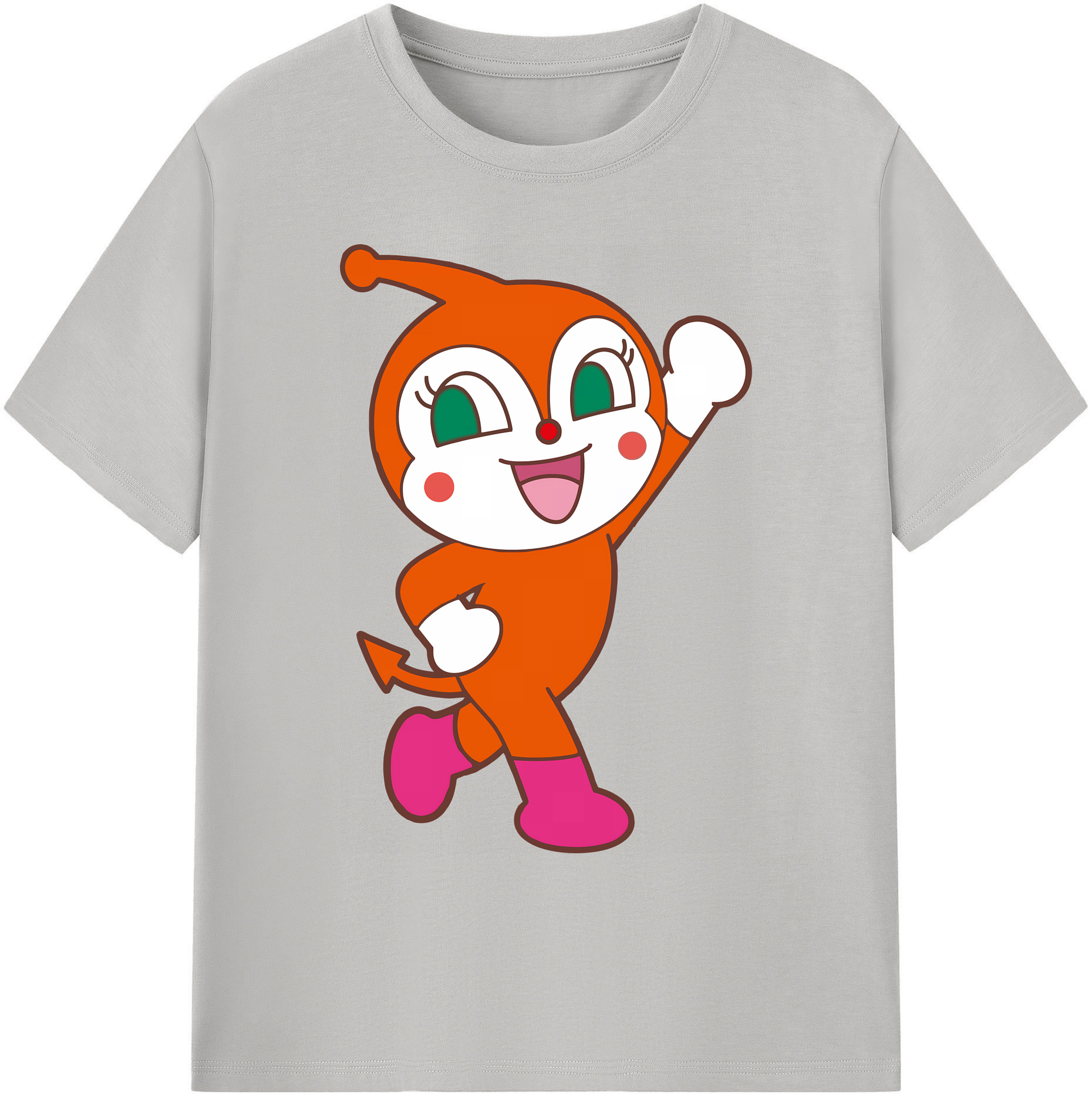 （画像用） アンパンマン Anpanman 綿100％ メンズ半袖Tシャツ｜肌触りやわらか＆通気性