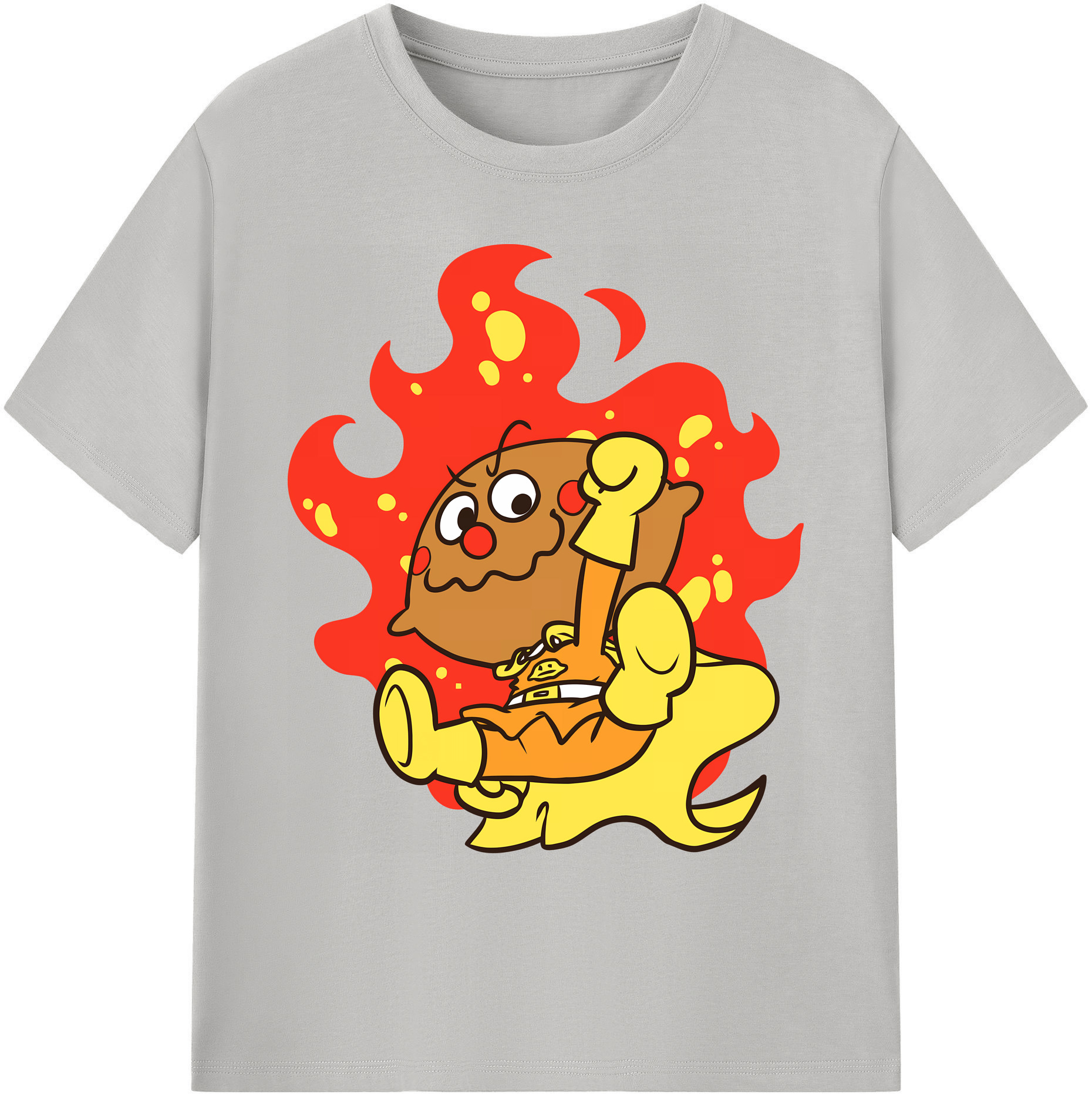 （画像用） アンパンマン Anpanman 綿100％ メンズ半袖Tシャツ｜肌触りやわらか＆通気性
