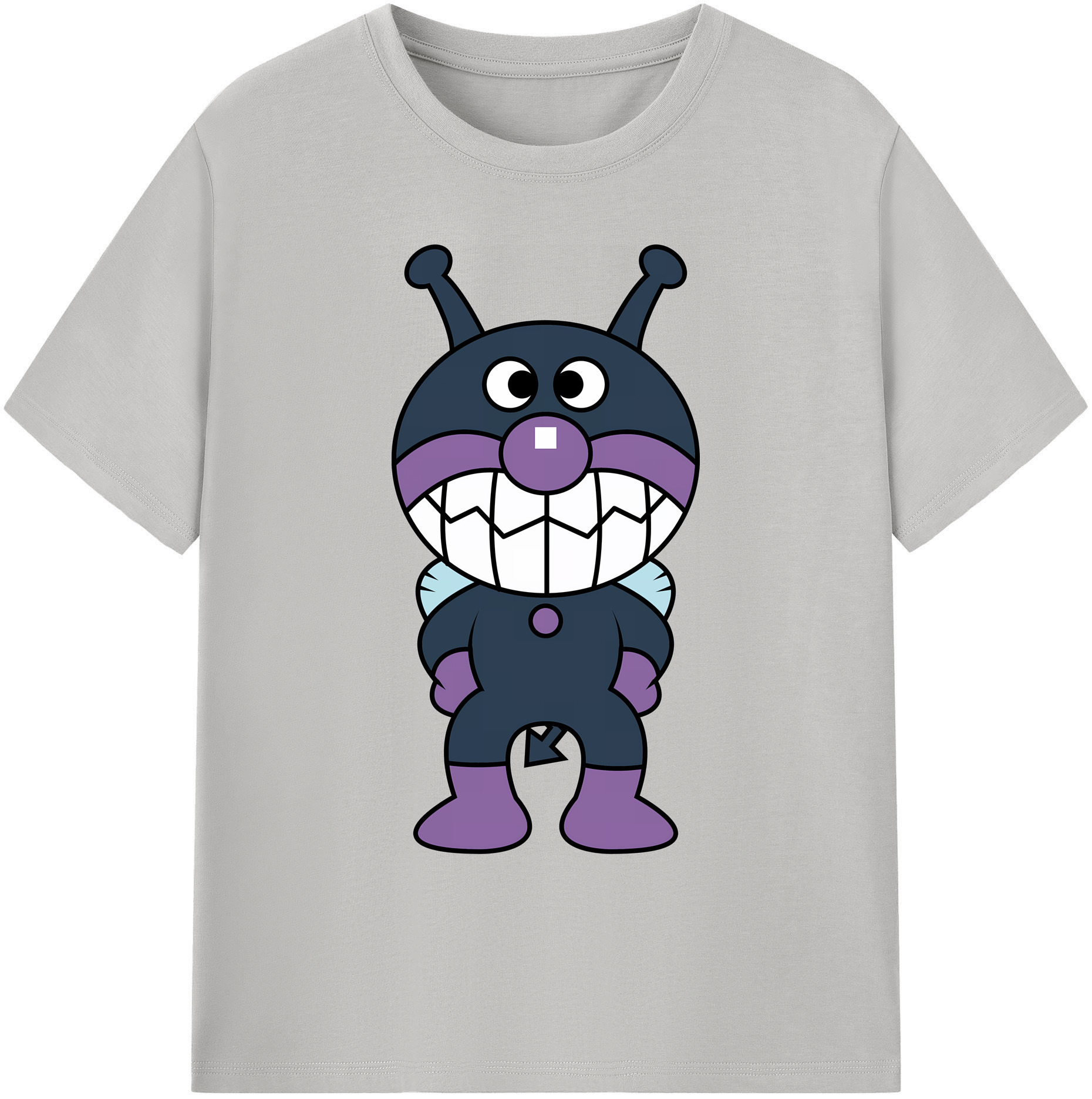 （画像用） アンパンマン Anpanman 綿100％ メンズ半袖Tシャツ｜肌触りやわらか＆通気性