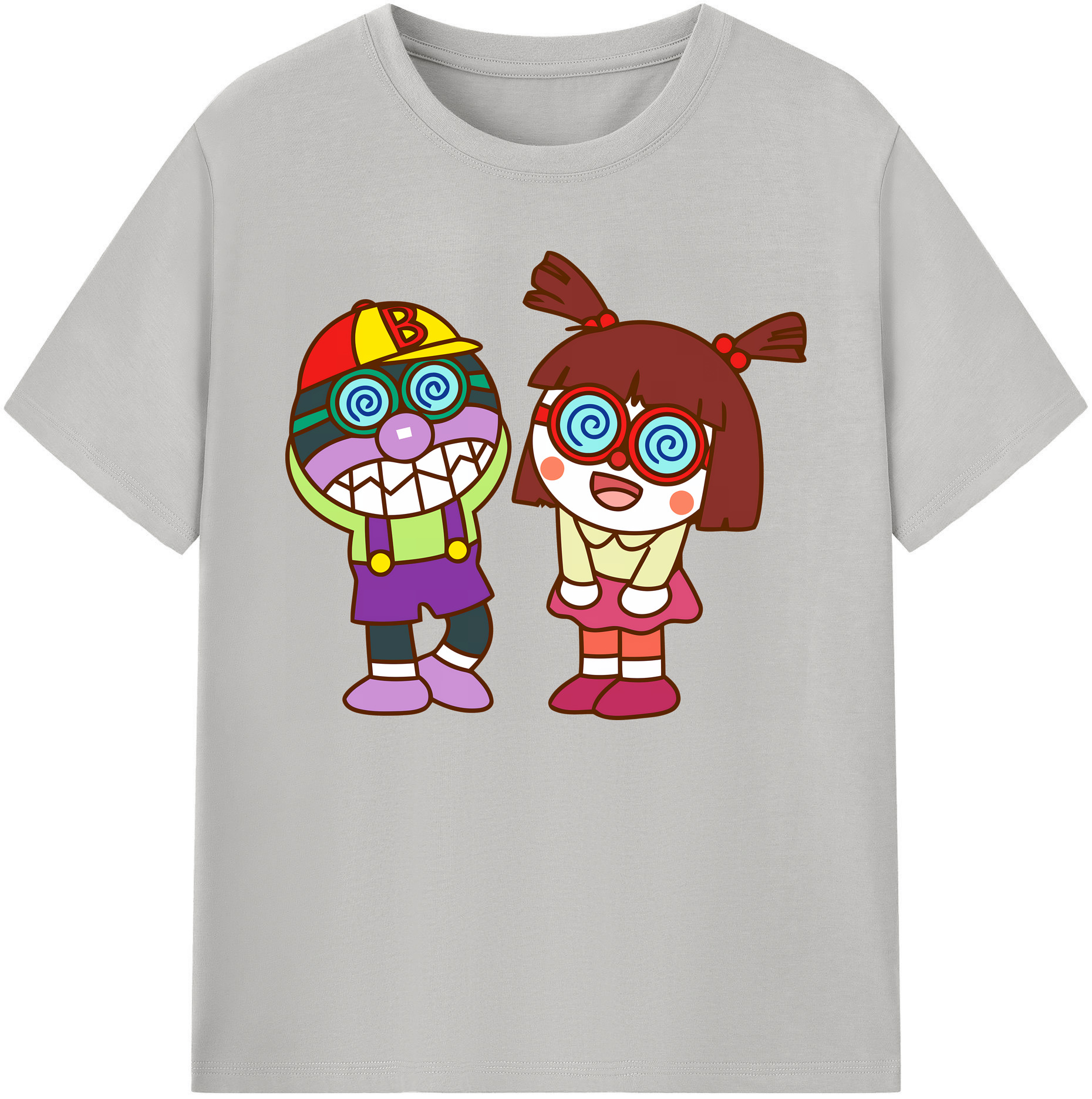 （画像用） アンパンマン Anpanman 綿100％ メンズ半袖Tシャツ｜肌触りやわらか＆通気性