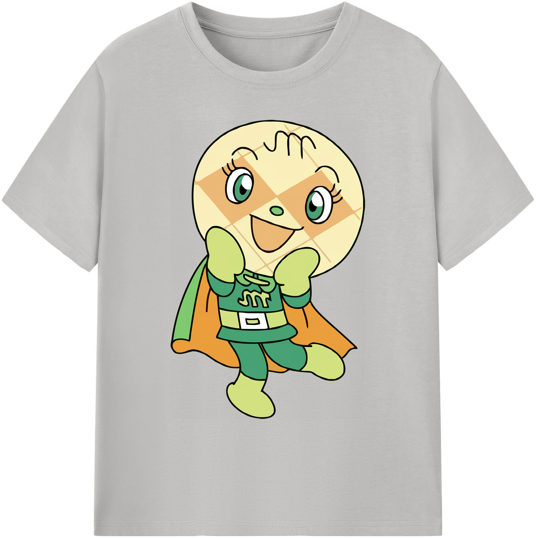 （画像用） アンパンマン Anpanman 綿100％ メンズ半袖Tシャツ｜肌触りやわらか＆通気性