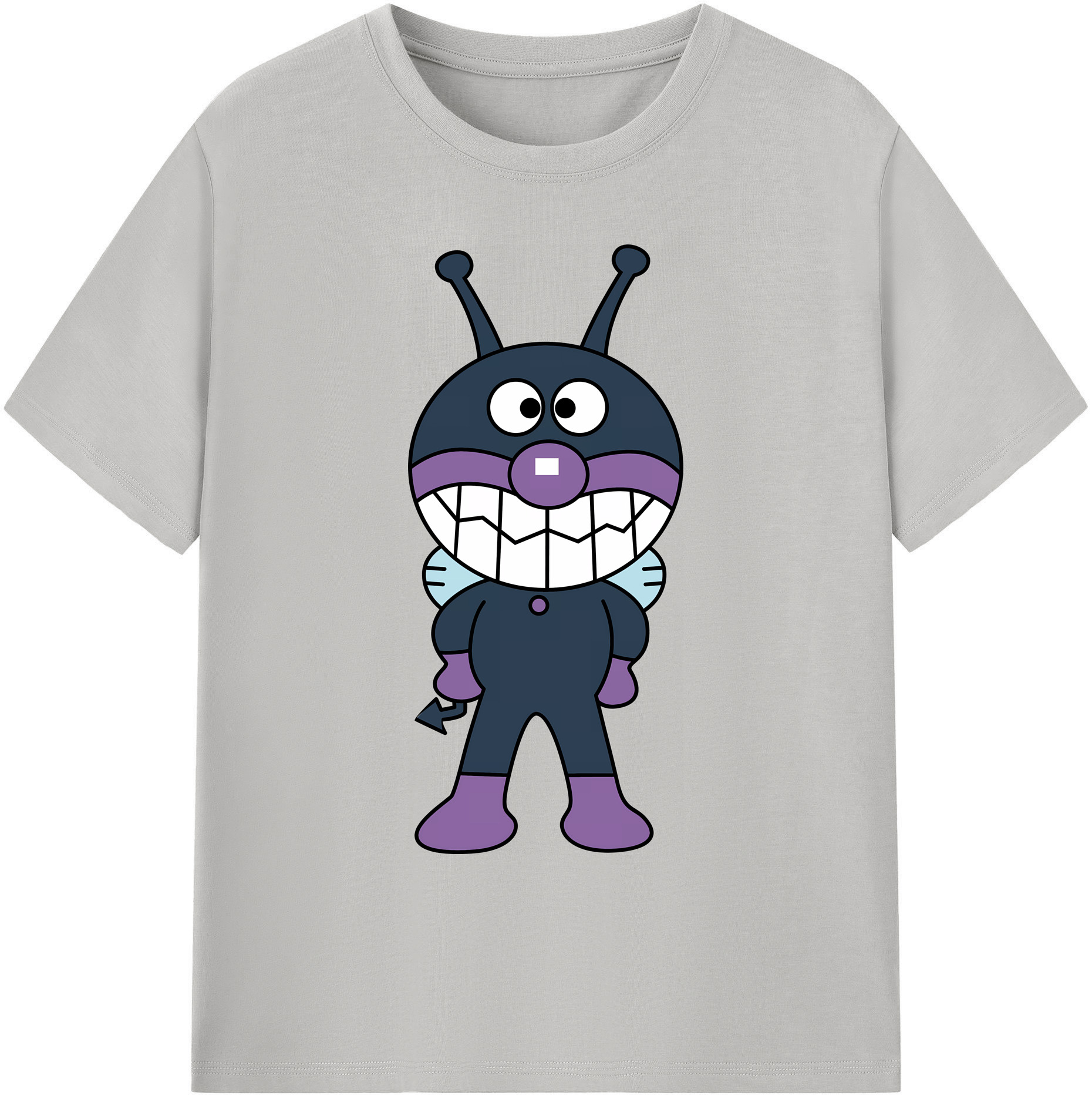 （画像用） アンパンマン Anpanman 綿100％ メンズ半袖Tシャツ｜肌触りやわらか＆通気性