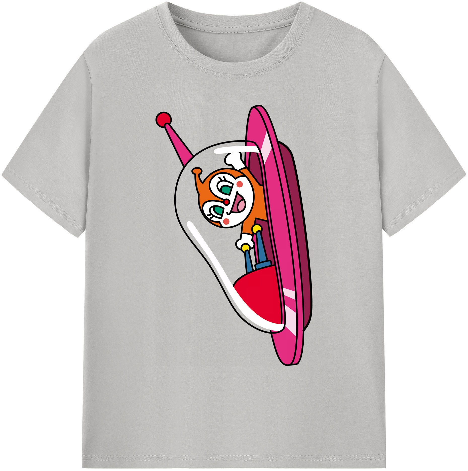 （画像用） アンパンマン Anpanman 綿100％ メンズ半袖Tシャツ｜肌触りやわらか＆通気性