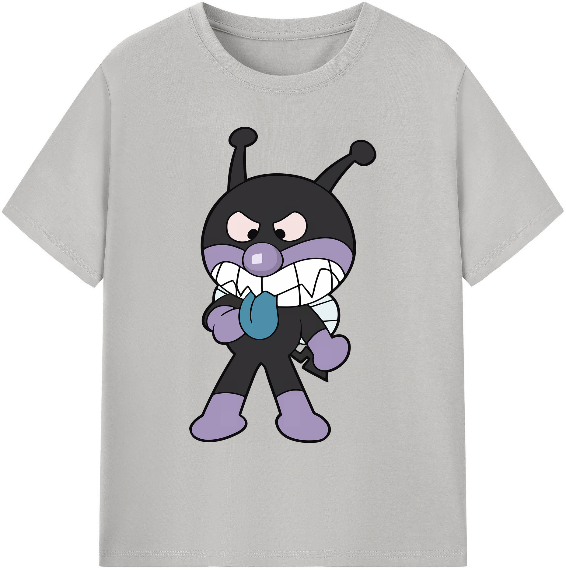 （画像用） アンパンマン Anpanman 綿100％ メンズ半袖Tシャツ｜肌触りやわらか＆通気性