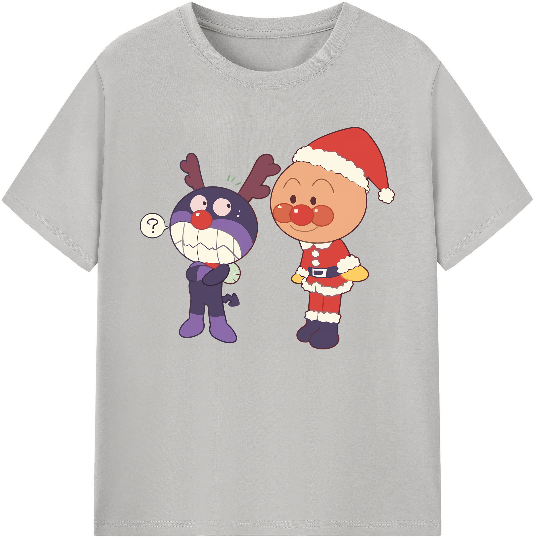 （画像用） アンパンマン Anpanman 綿100％ メンズ半袖Tシャツ｜肌触りやわらか＆通気性