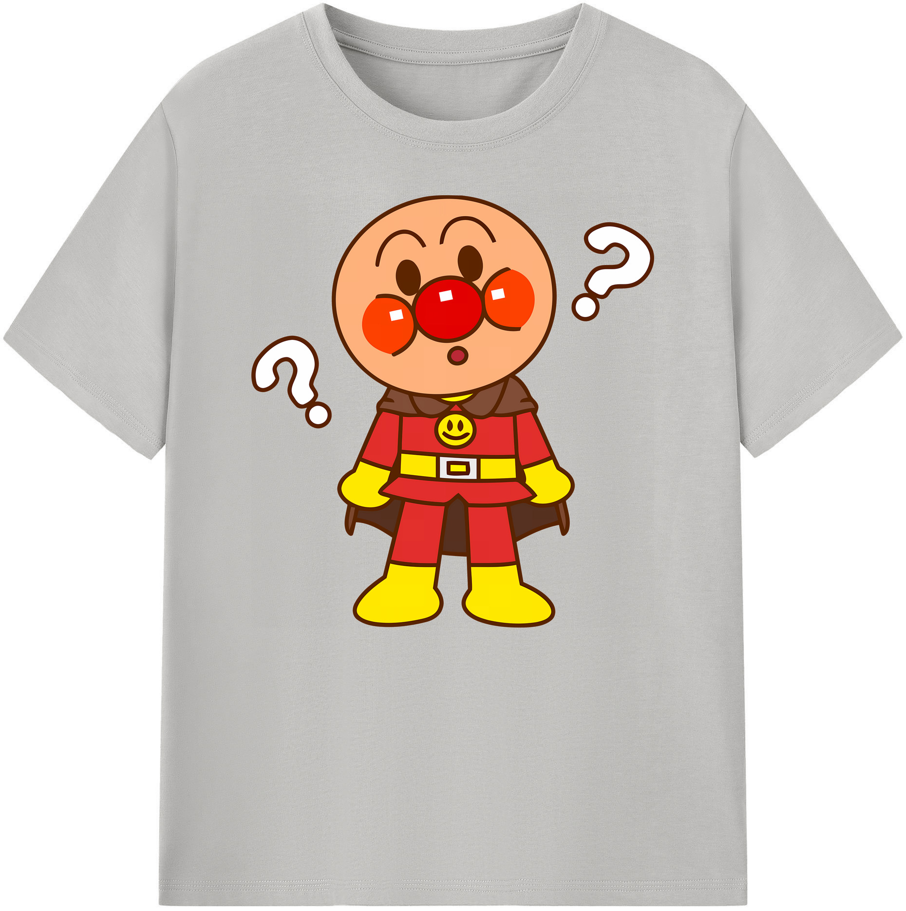 （画像用） アンパンマン Anpanman 綿100％ メンズ半袖Tシャツ｜肌触りやわらか＆通気性