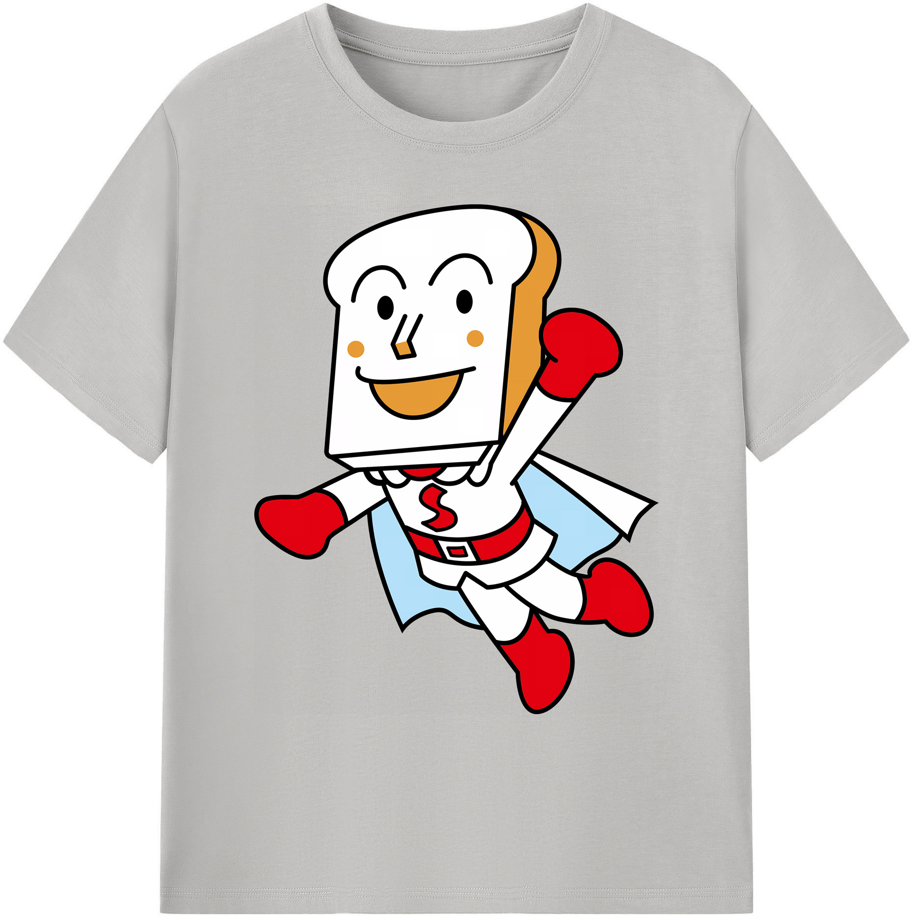 （画像用） アンパンマン Anpanman 綿100％ メンズ半袖Tシャツ｜肌触りやわらか＆通気性