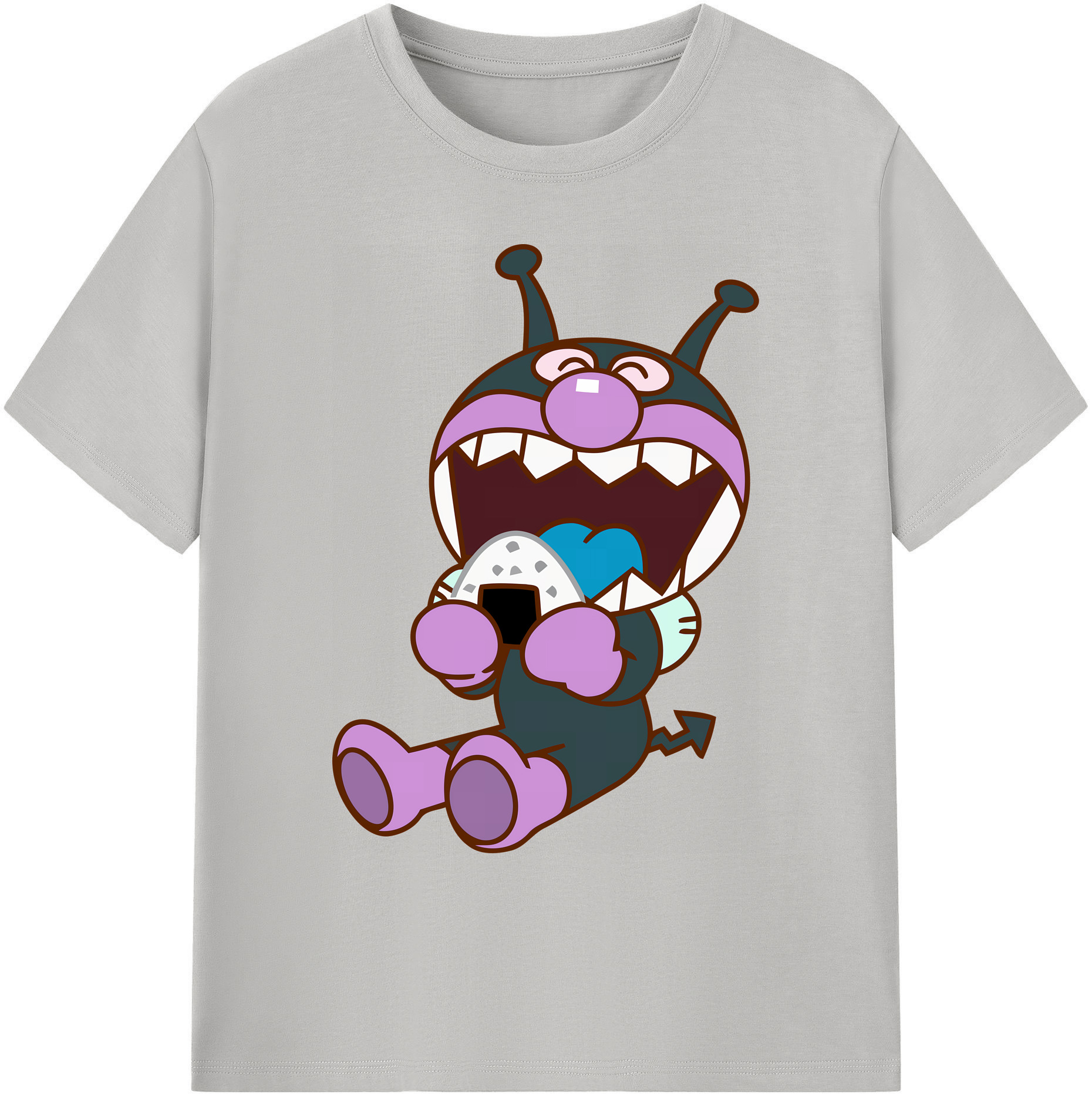 （画像用） アンパンマン Anpanman 綿100％ メンズ半袖Tシャツ｜肌触りやわらか＆通気性