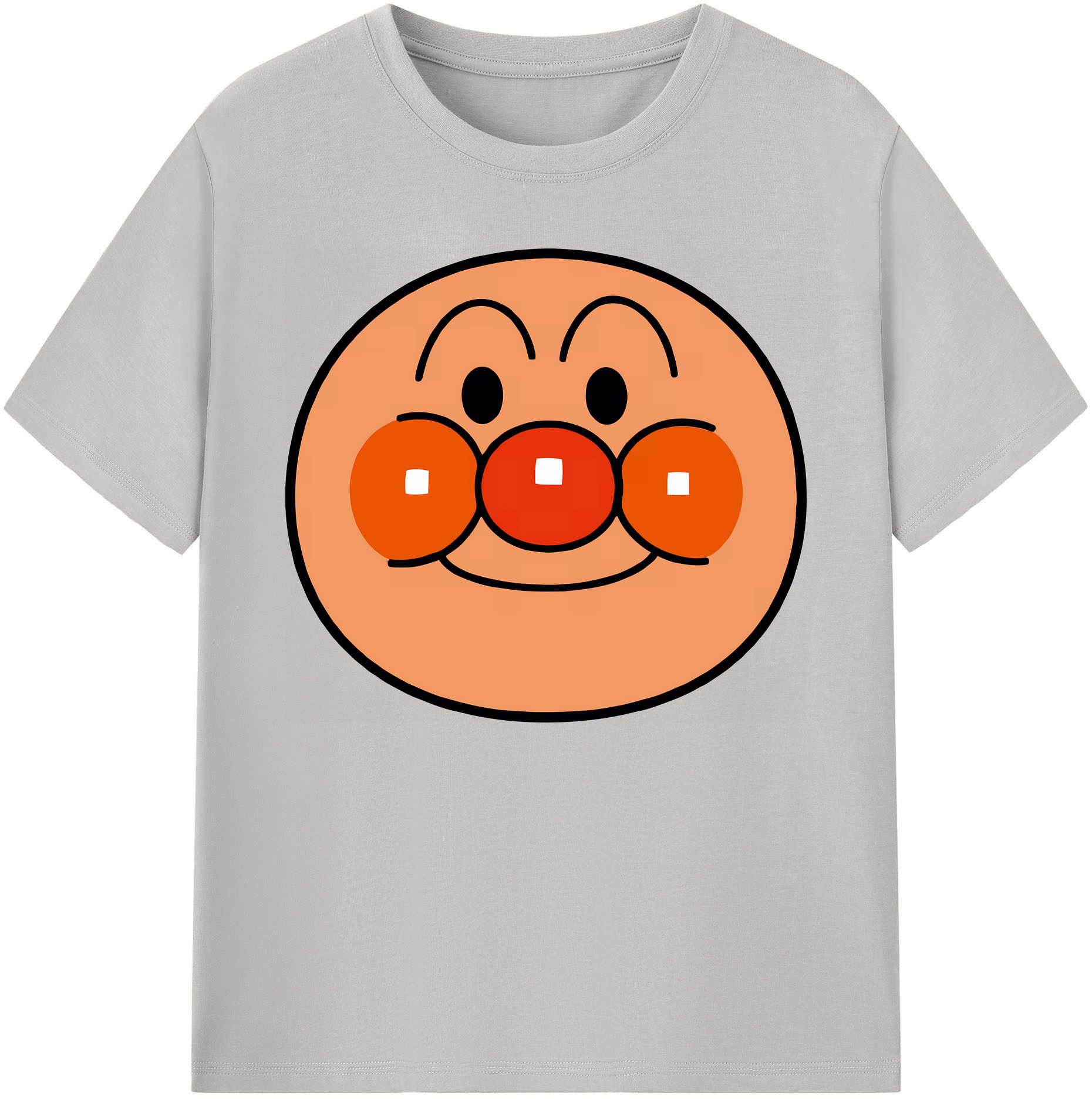 （画像用） アンパンマン Anpanman 綿100％ メンズ半袖Tシャツ｜肌触りやわらか＆通気性