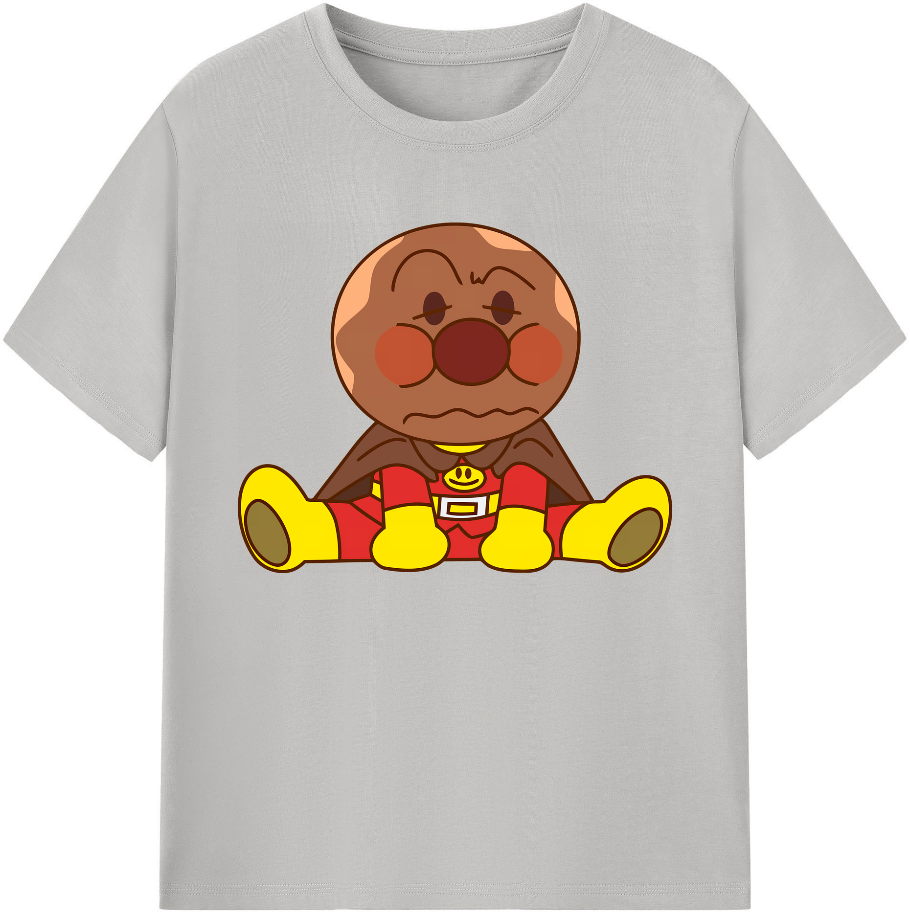 （画像用） アンパンマン Anpanman 綿100％ メンズ半袖Tシャツ｜肌触りやわらか＆通気性
