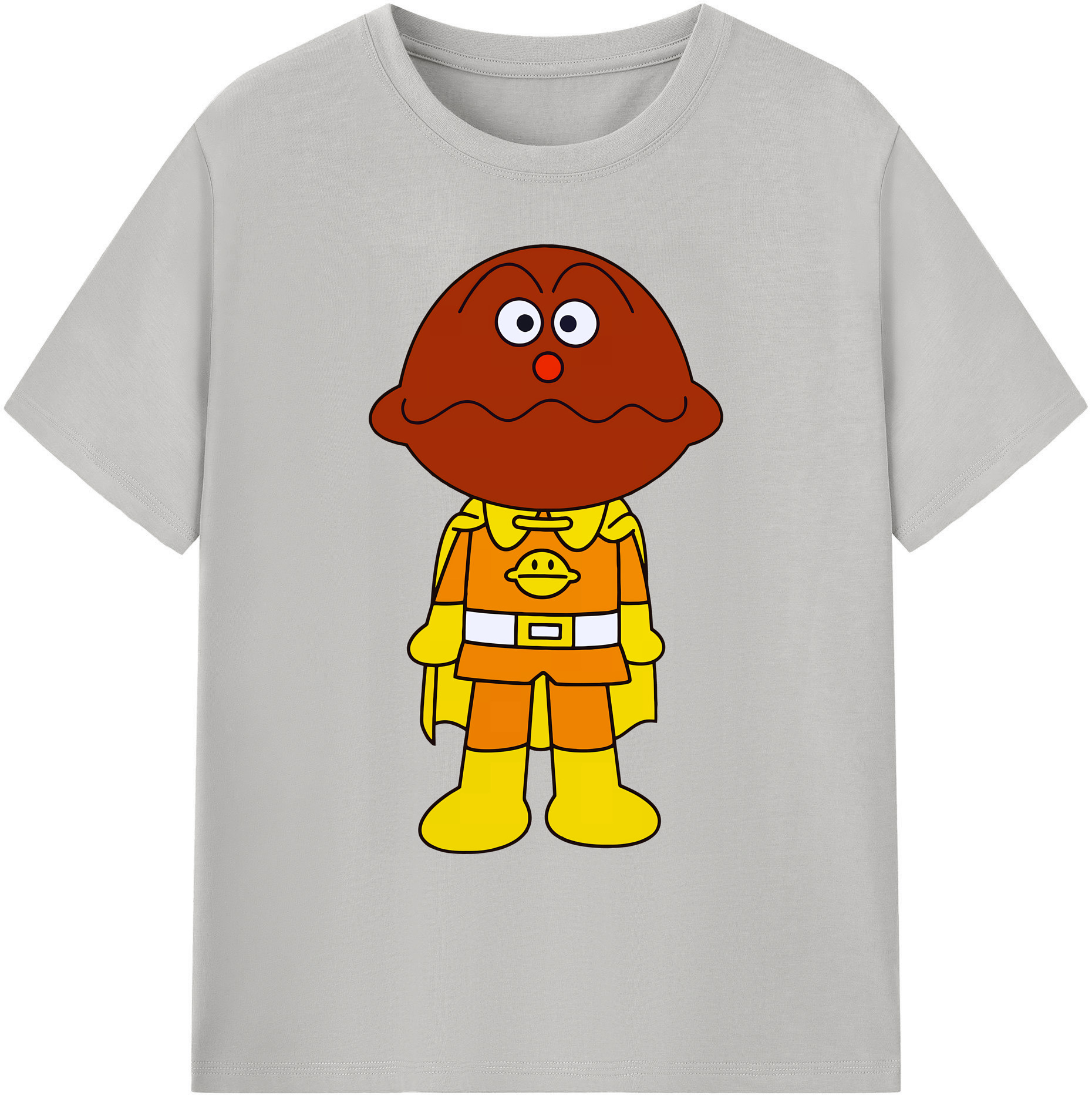 （画像用） アンパンマン Anpanman 綿100％ メンズ半袖Tシャツ｜肌触りやわらか＆通気性