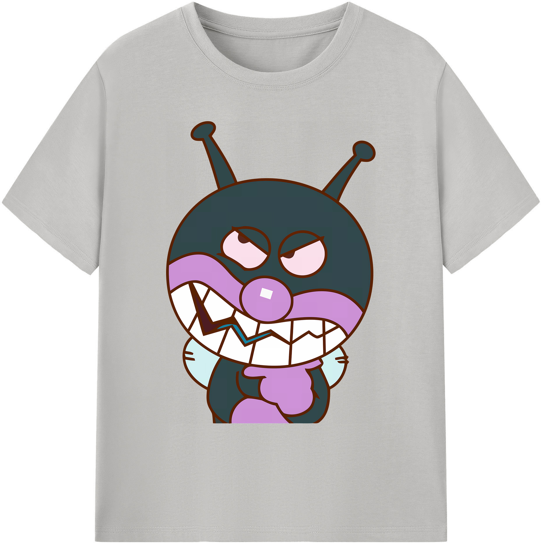 （画像用） アンパンマン Anpanman 綿100％ メンズ半袖Tシャツ｜肌触りやわらか＆通気性