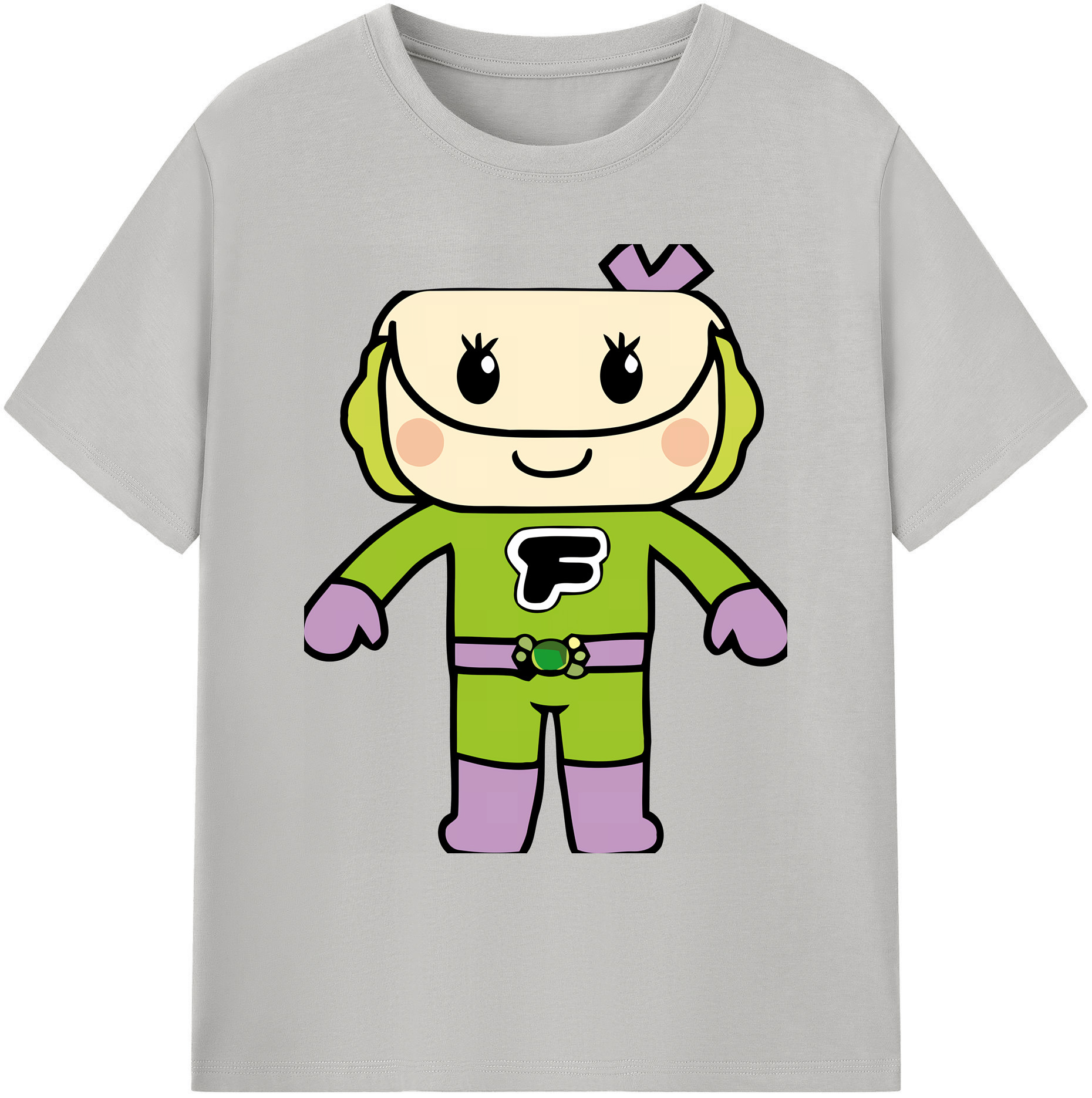 （画像用） アンパンマン Anpanman 綿100％ メンズ半袖Tシャツ｜肌触りやわらか＆通気性