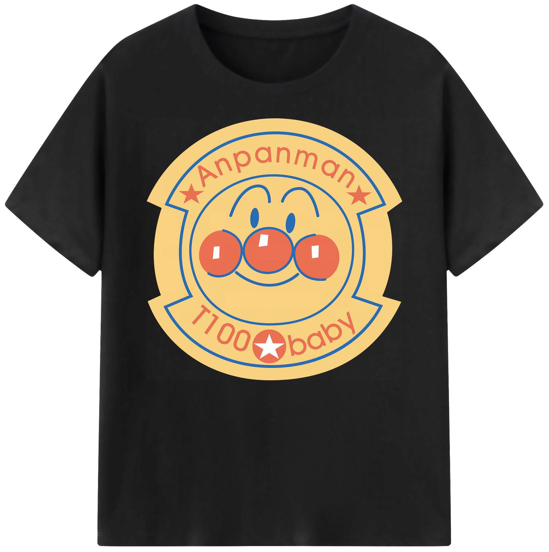 （画像用） アンパンマン Anpanman 綿100％ メンズ半袖Tシャツ｜肌触りやわらか＆通気性
