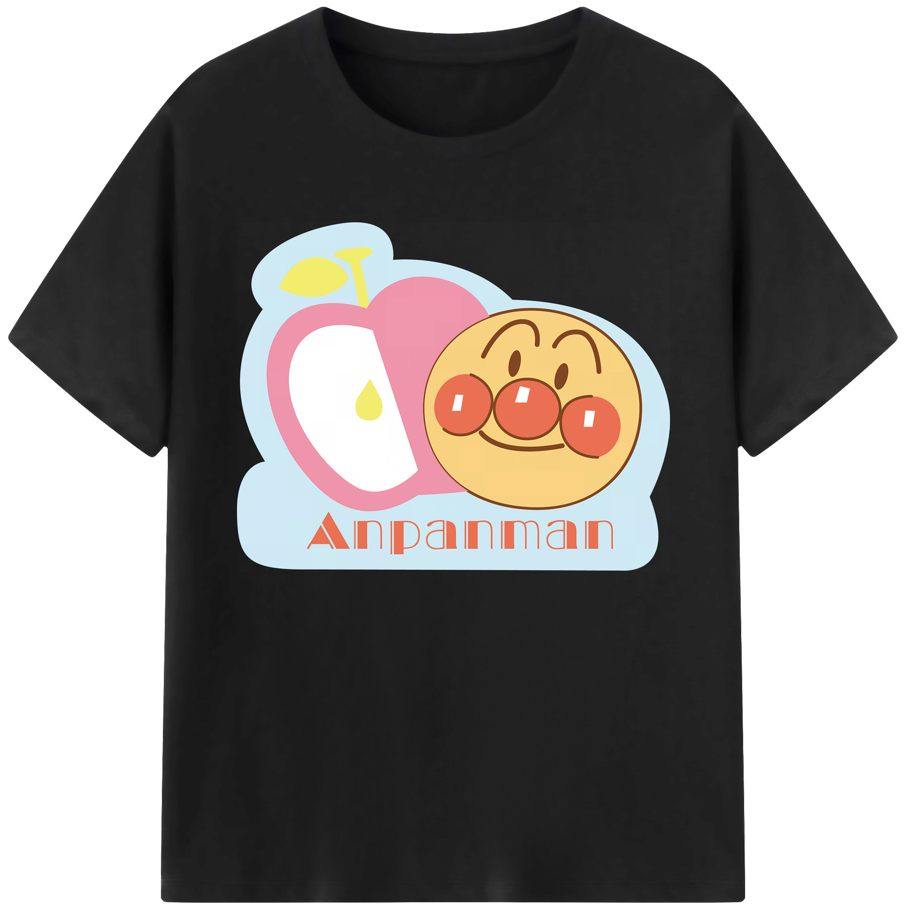 （画像用） アンパンマン Anpanman 綿100％ メンズ半袖Tシャツ｜肌触りやわらか＆通気性