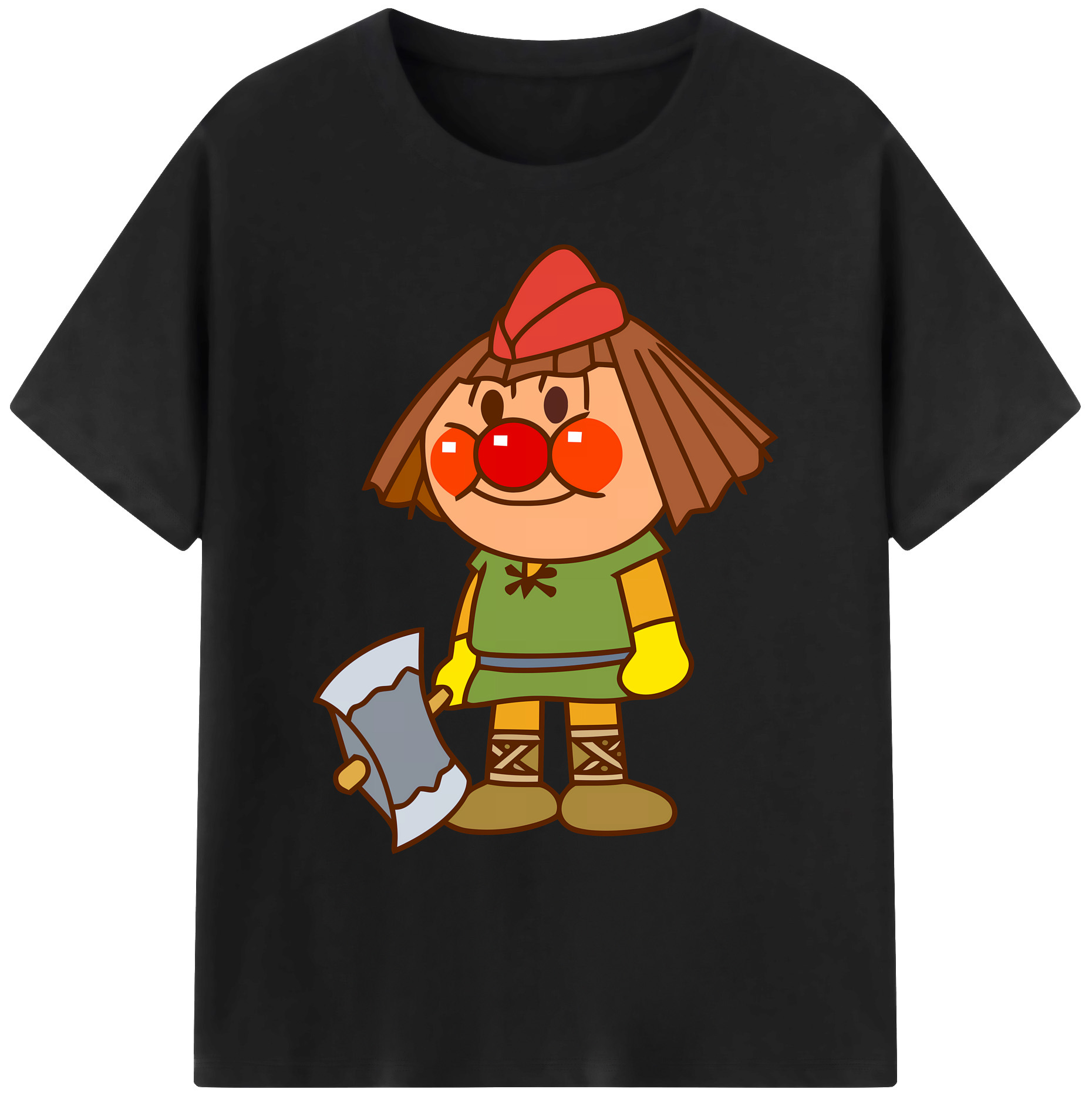 （画像用） アンパンマン Anpanman 綿100％ メンズ半袖Tシャツ｜肌触りやわらか＆通気性