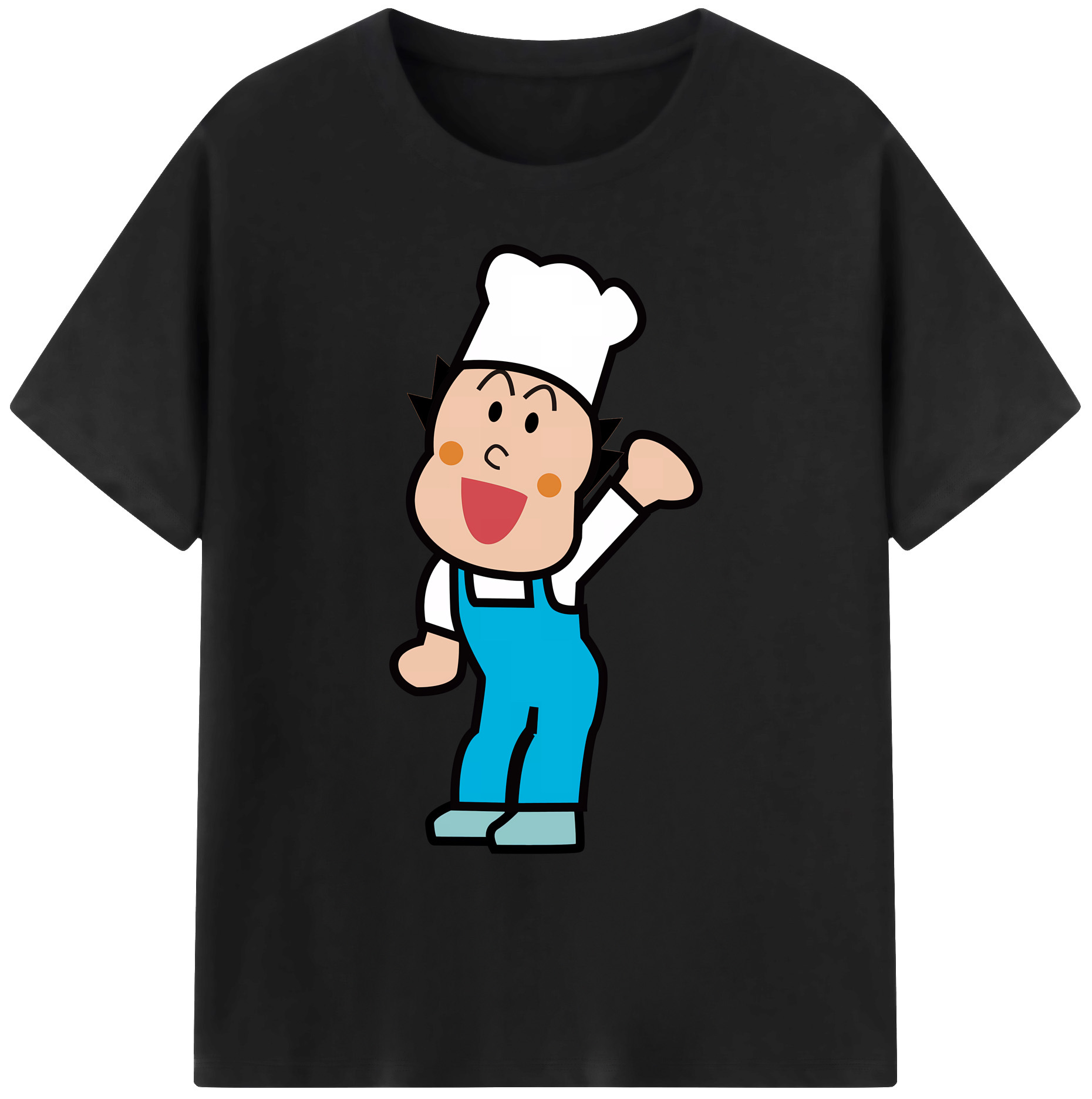 （画像用） アンパンマン Anpanman 綿100％ メンズ半袖Tシャツ｜肌触りやわらか＆通気性