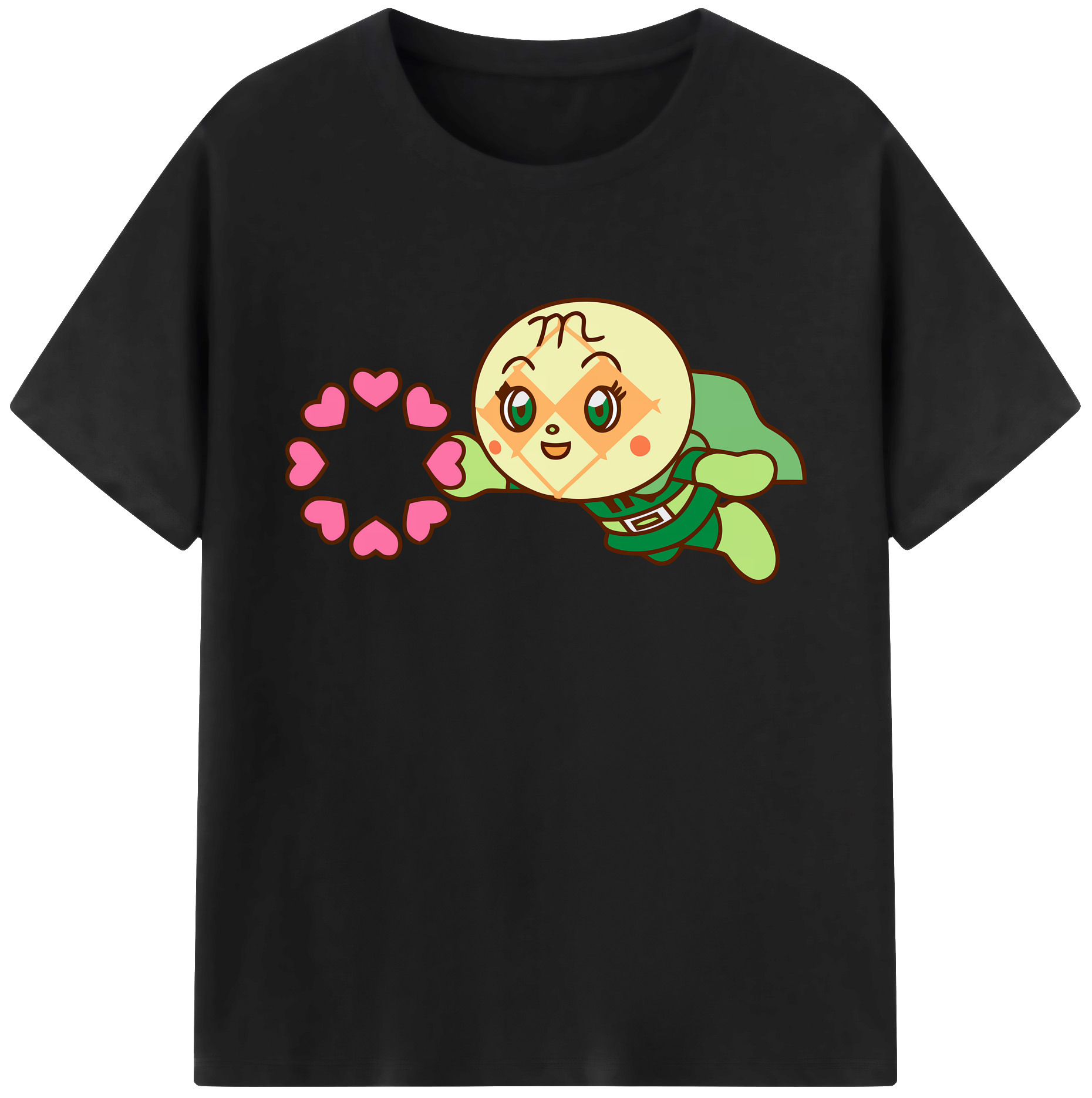 （画像用） アンパンマン Anpanman 綿100％ メンズ半袖Tシャツ｜肌触りやわらか＆通気性