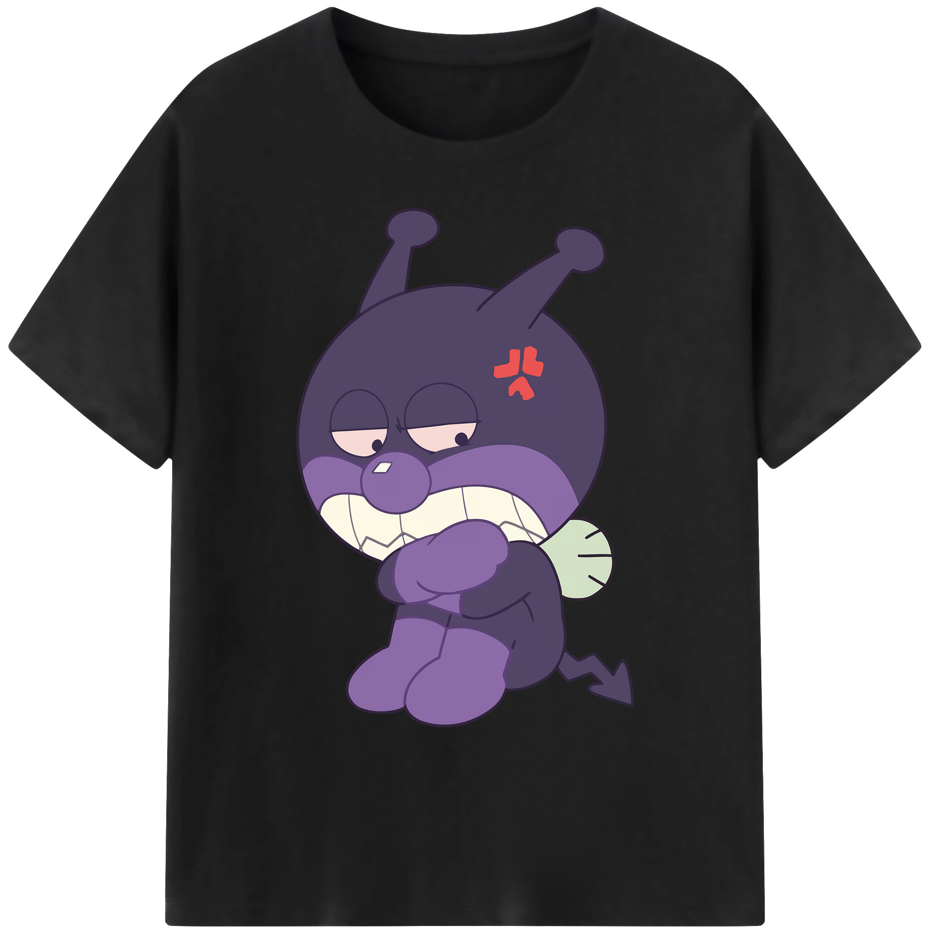 （画像用） アンパンマン Anpanman 綿100％ メンズ半袖Tシャツ｜肌触りやわらか＆通気性