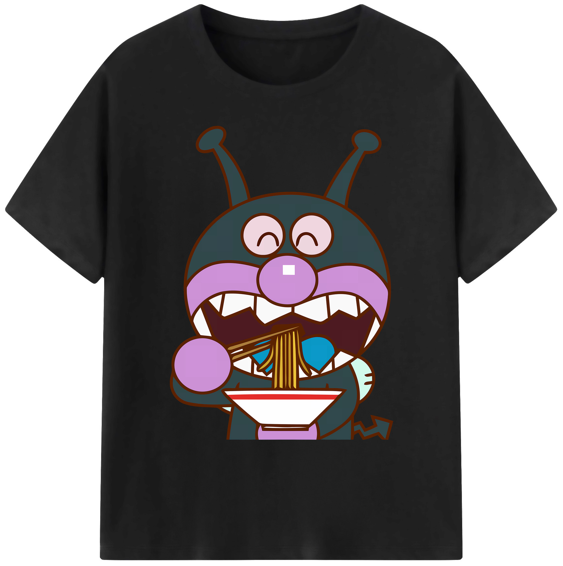 （画像用） アンパンマン Anpanman 綿100％ メンズ半袖Tシャツ｜肌触りやわらか＆通気性