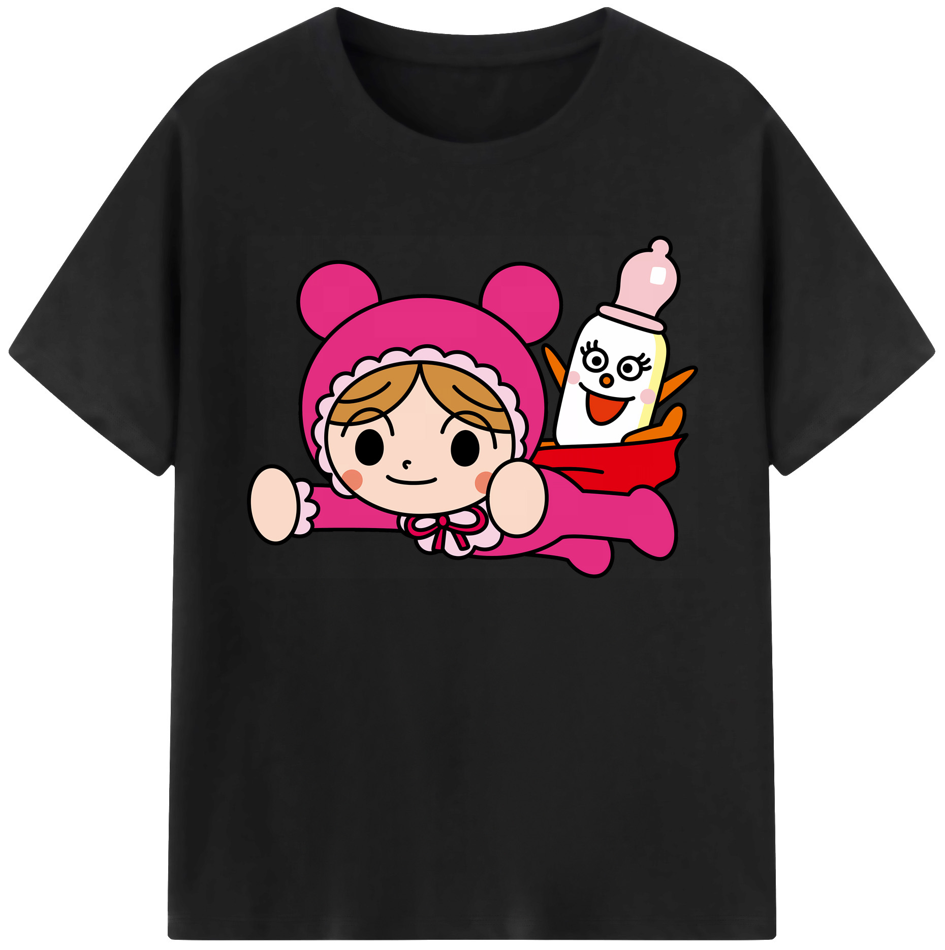 （画像用） アンパンマン Anpanman 綿100％ メンズ半袖Tシャツ｜肌触りやわらか＆通気性