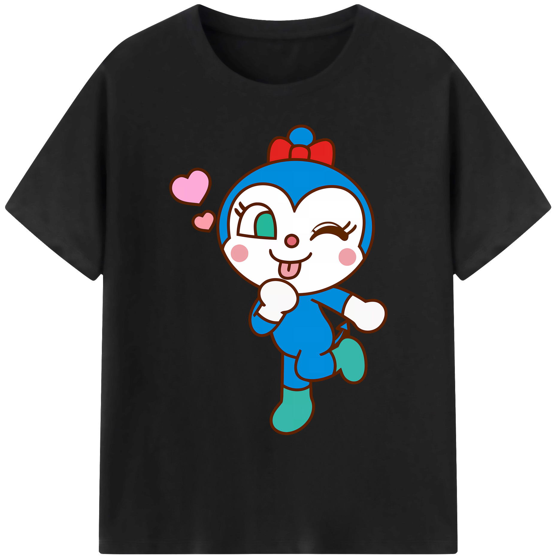 （画像用） アンパンマン Anpanman 綿100％ メンズ半袖Tシャツ｜肌触りやわらか＆通気性