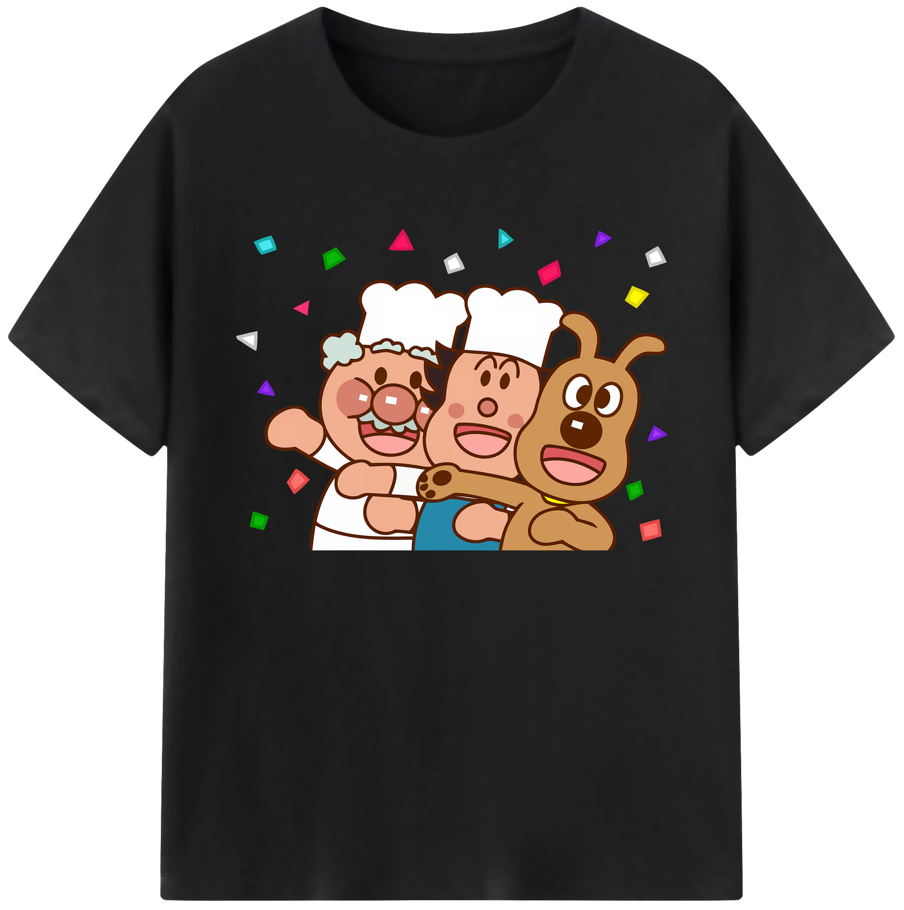 （画像用） アンパンマン Anpanman 綿100％ メンズ半袖Tシャツ｜肌触りやわらか＆通気性