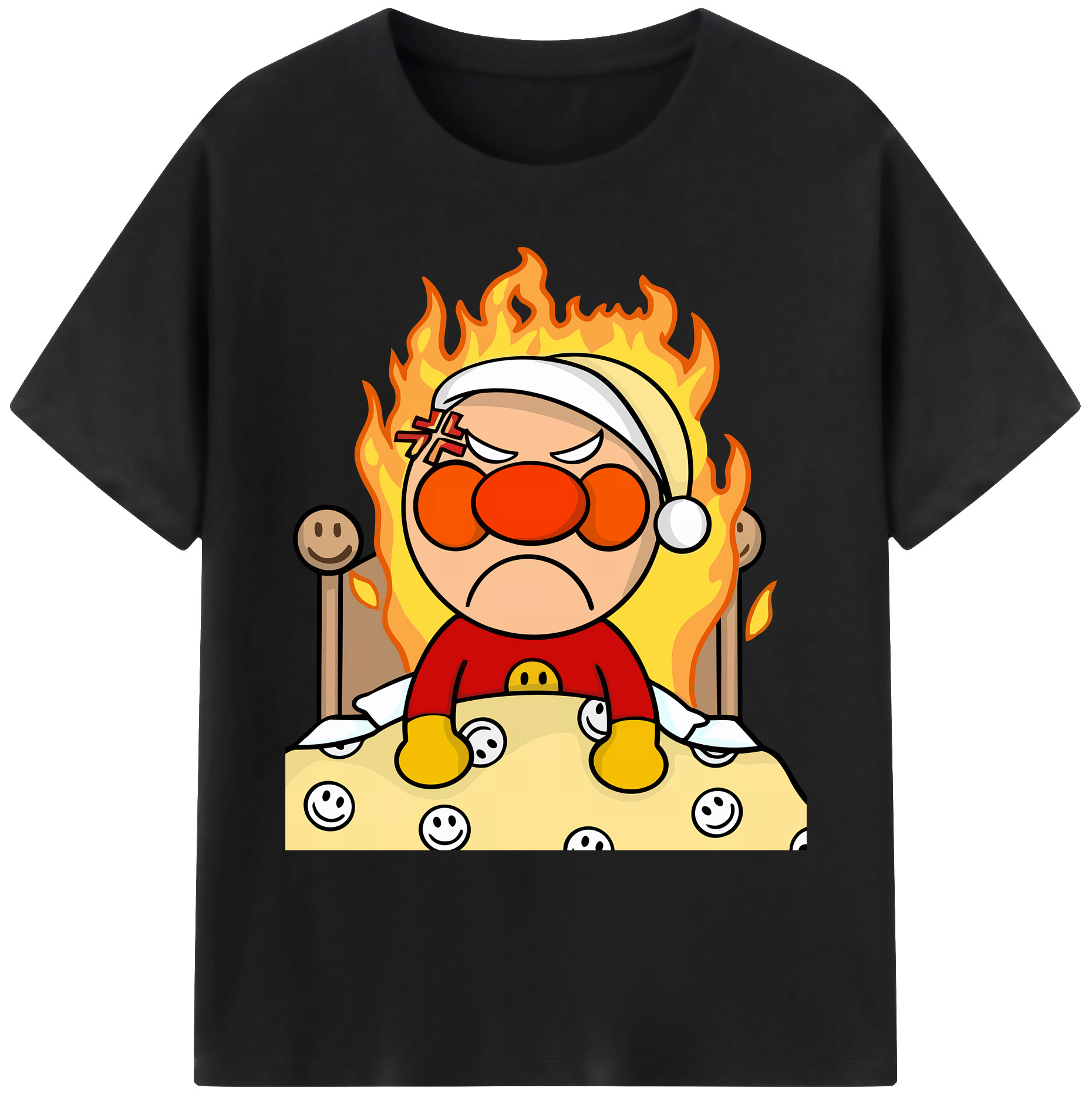 （画像用） アンパンマン Anpanman 綿100％ メンズ半袖Tシャツ｜肌触りやわらか＆通気性