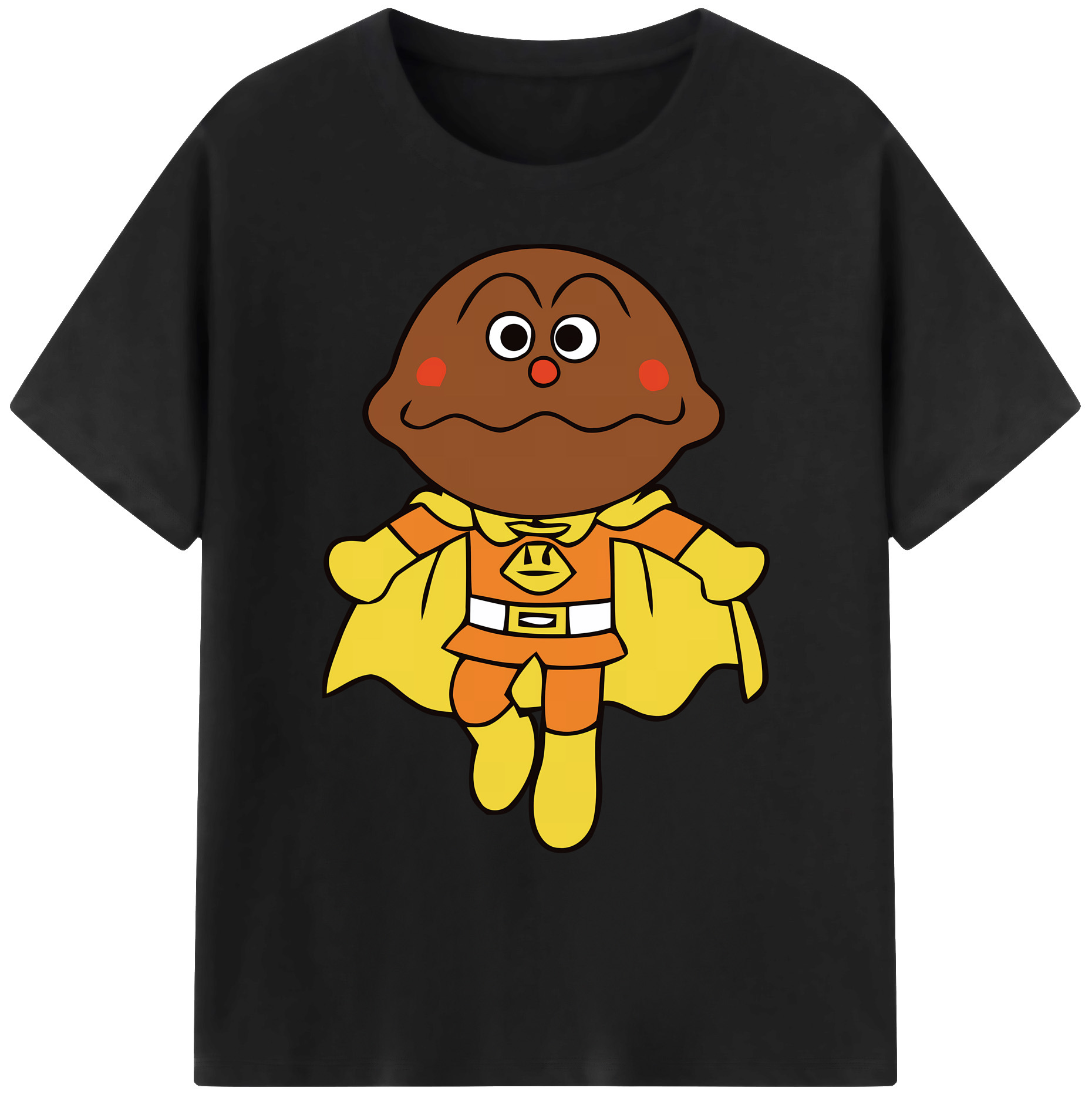 （画像用） アンパンマン Anpanman 綿100％ メンズ半袖Tシャツ｜肌触りやわらか＆通気性