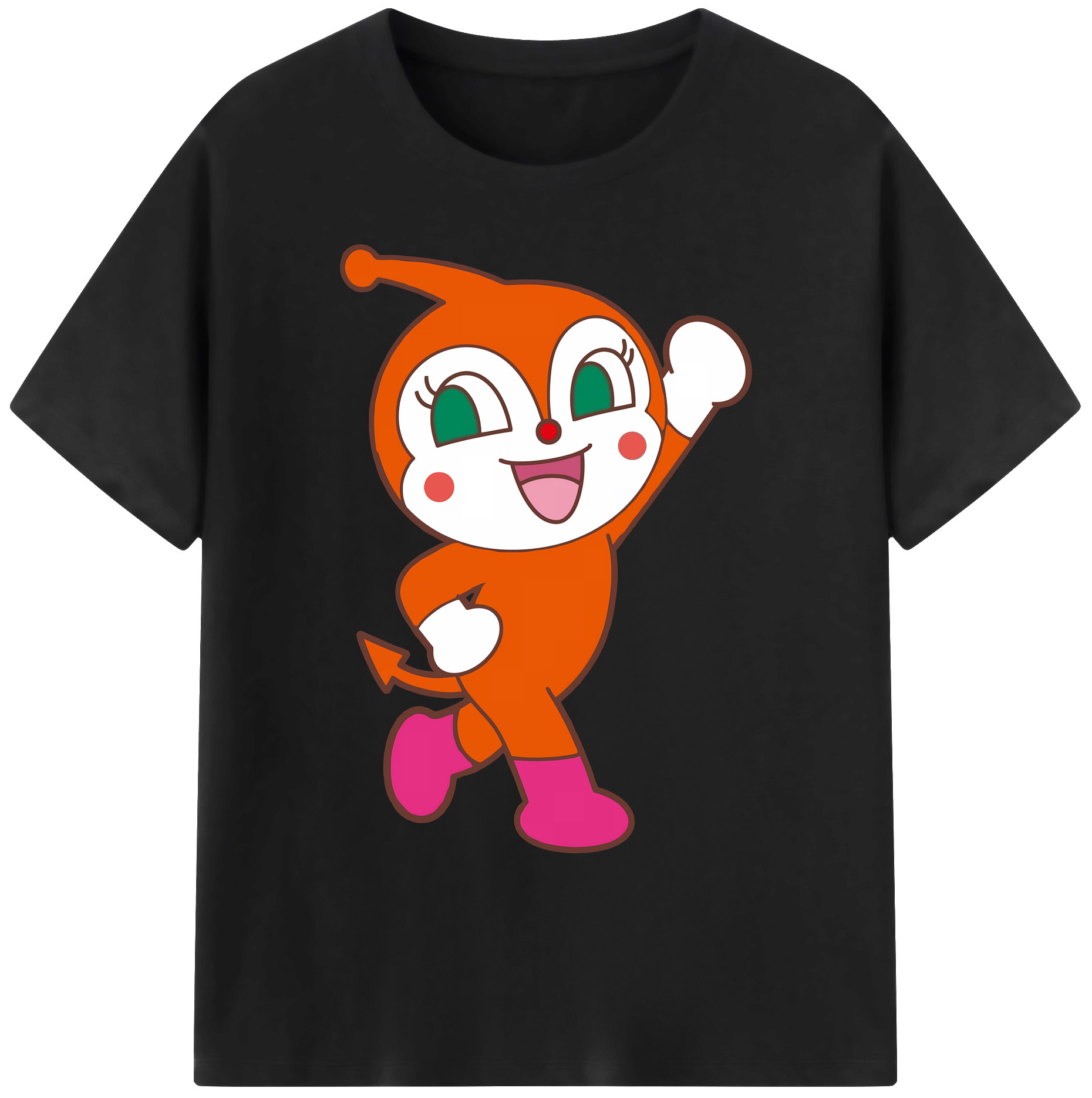 （画像用） アンパンマン Anpanman 綿100％ メンズ半袖Tシャツ｜肌触りやわらか＆通気性