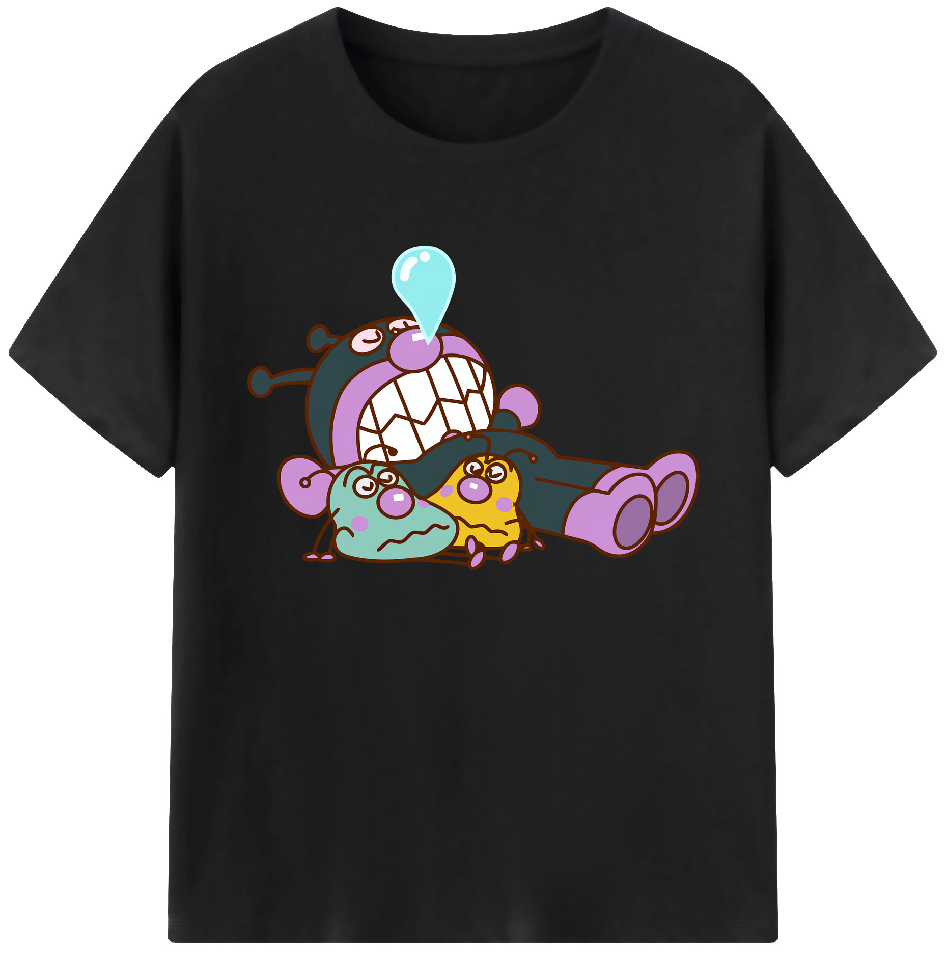 （画像用） アンパンマン Anpanman 綿100％ メンズ半袖Tシャツ｜肌触りやわらか＆通気性