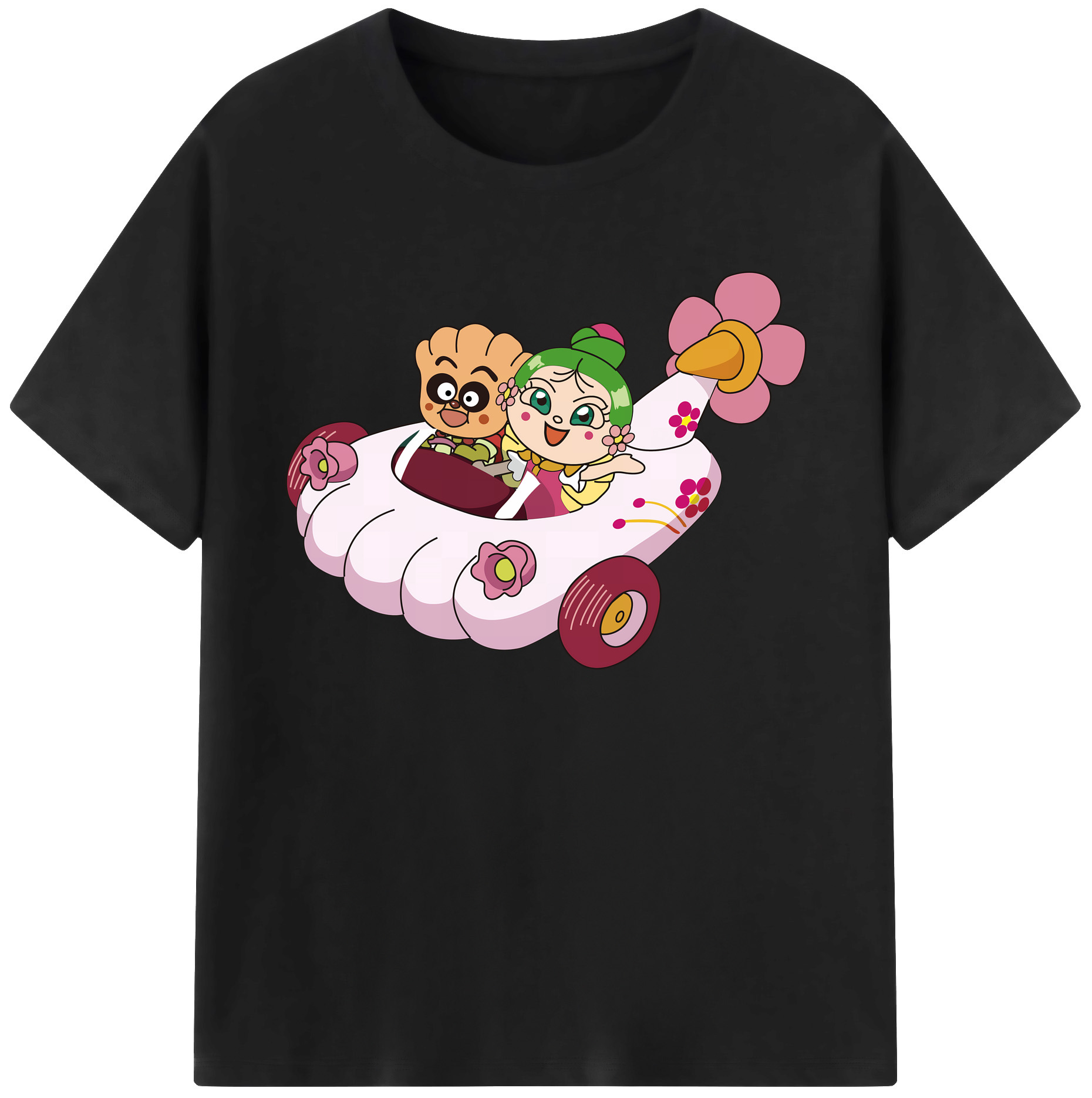（画像用） アンパンマン Anpanman 綿100％ メンズ半袖Tシャツ｜肌触りやわらか＆通気性