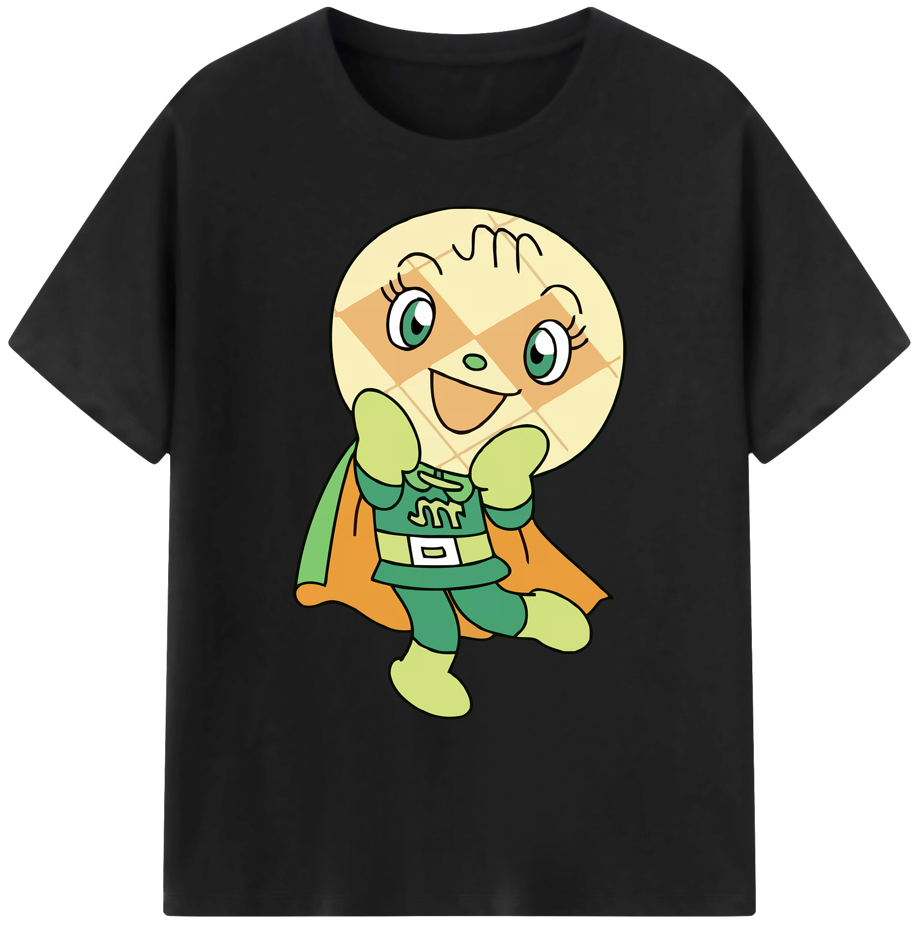 （画像用） アンパンマン Anpanman 綿100％ メンズ半袖Tシャツ｜肌触りやわらか＆通気性