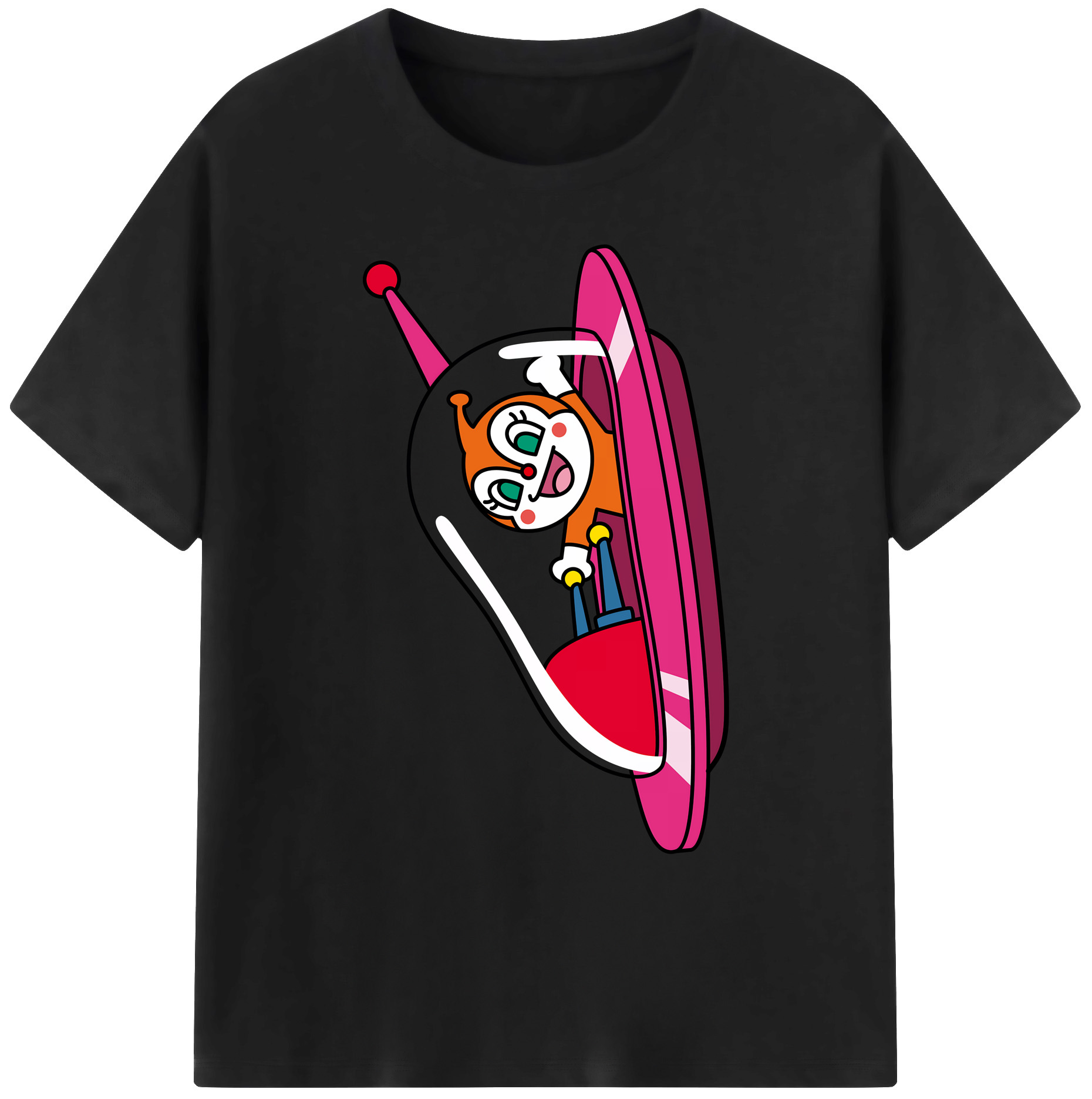 （画像用） アンパンマン Anpanman 綿100％ メンズ半袖Tシャツ｜肌触りやわらか＆通気性