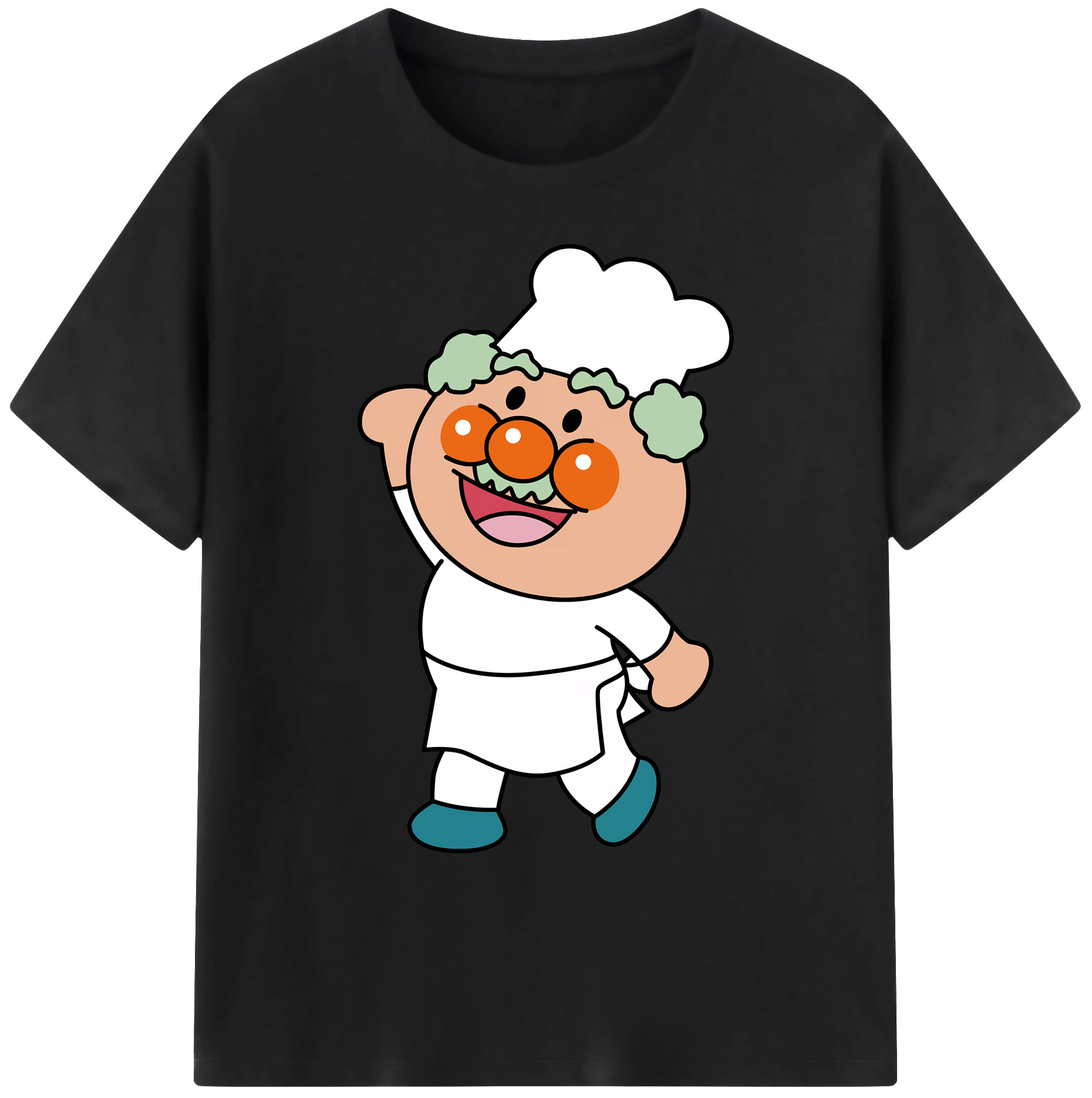 （画像用） アンパンマン Anpanman 綿100％ メンズ半袖Tシャツ｜肌触りやわらか＆通気性