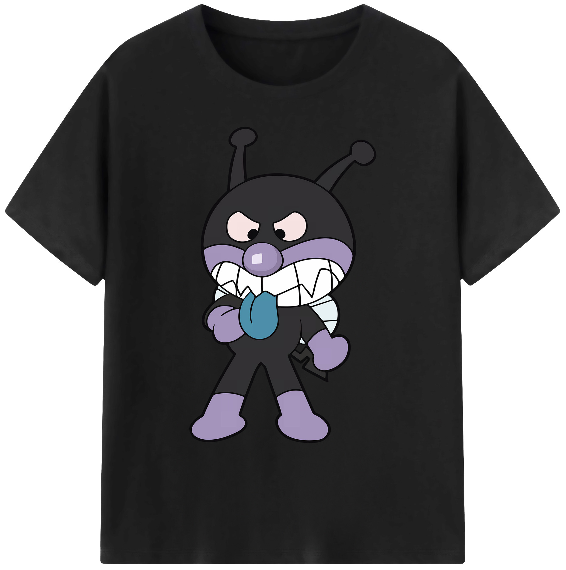 （画像用） アンパンマン Anpanman 綿100％ メンズ半袖Tシャツ｜肌触りやわらか＆通気性