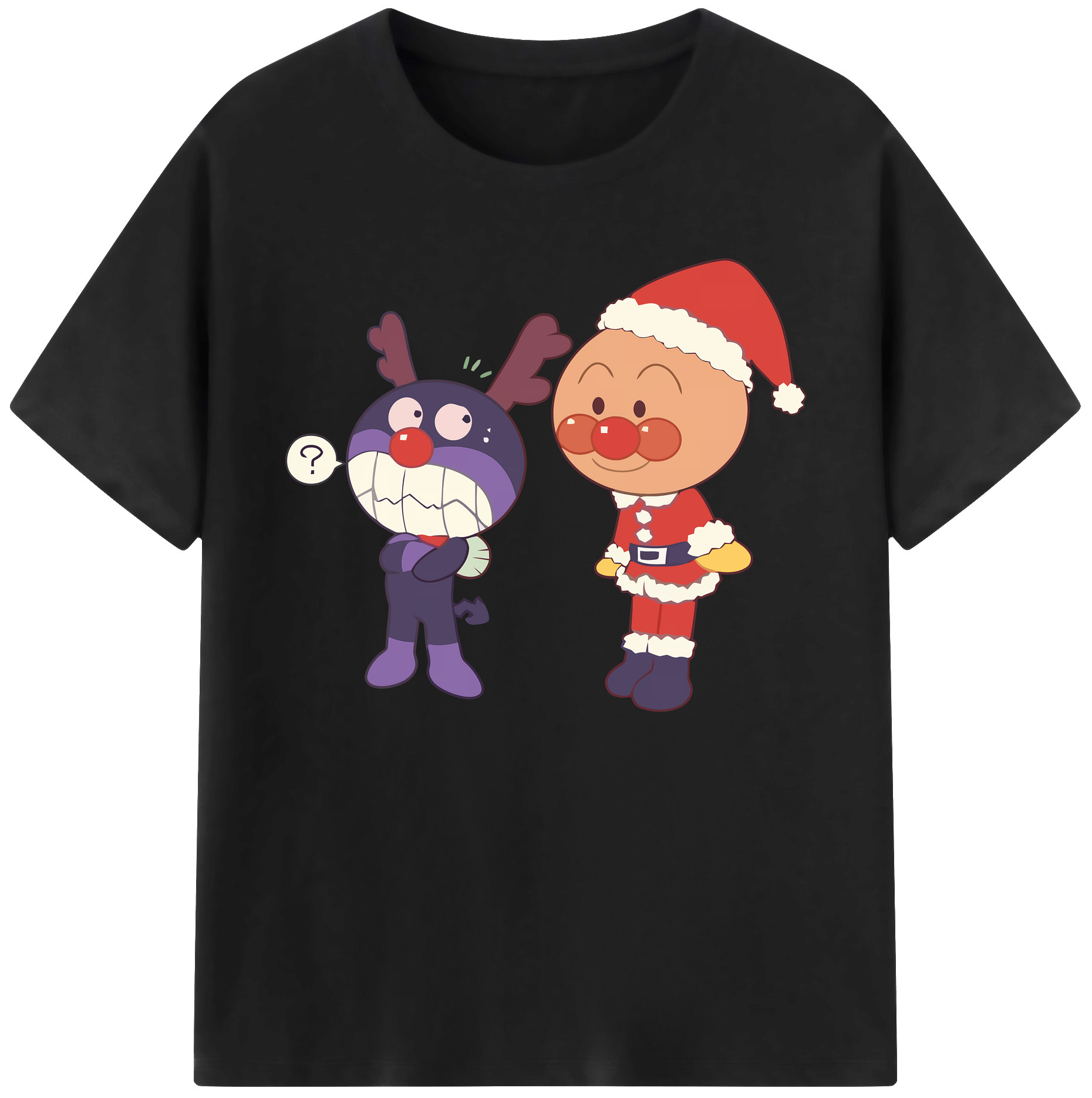 （画像用） アンパンマン Anpanman 綿100％ メンズ半袖Tシャツ｜肌触りやわらか＆通気性