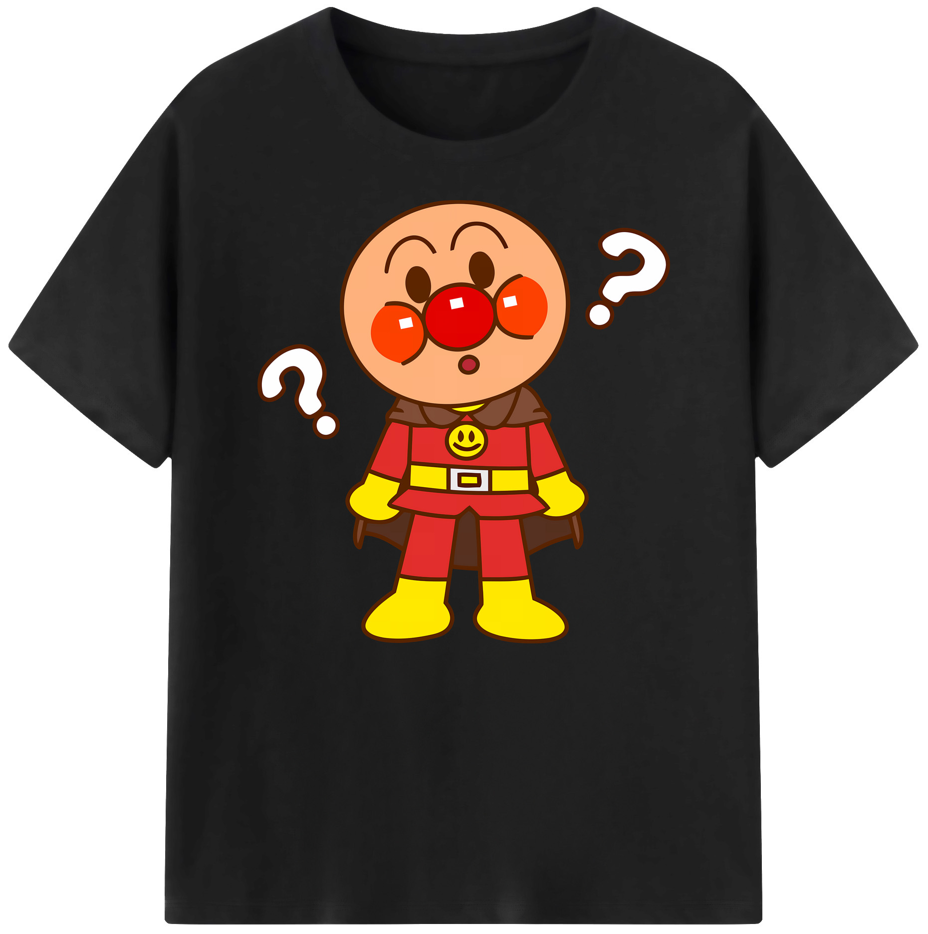 （画像用） アンパンマン Anpanman 綿100％ メンズ半袖Tシャツ｜肌触りやわらか＆通気性